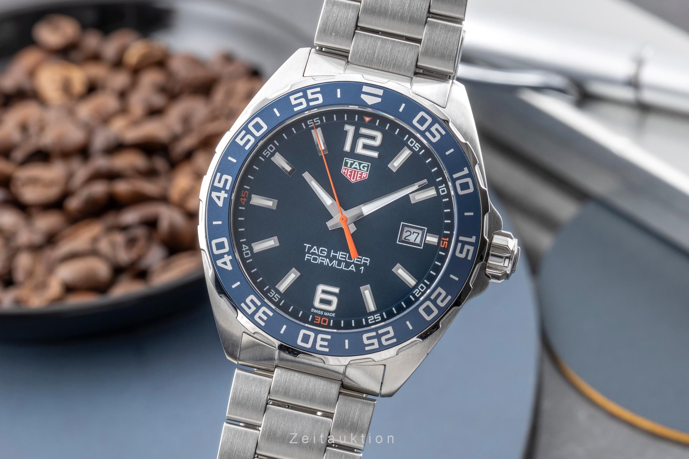 Tag Heuer Formula 1 Edelstahl Quarz Herrenuhr Ref. WAZ1010.BA0842 B&P 2017 [2604977]