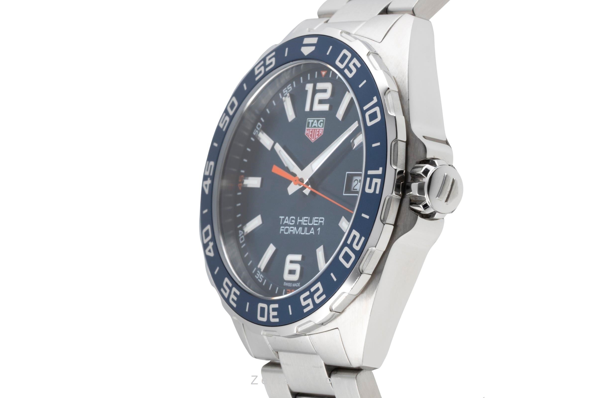 Tag Heuer Formula 1 Edelstahl Quarz Herrenuhr Ref. WAZ1010.BA0842 B&P 2017 [2604977]