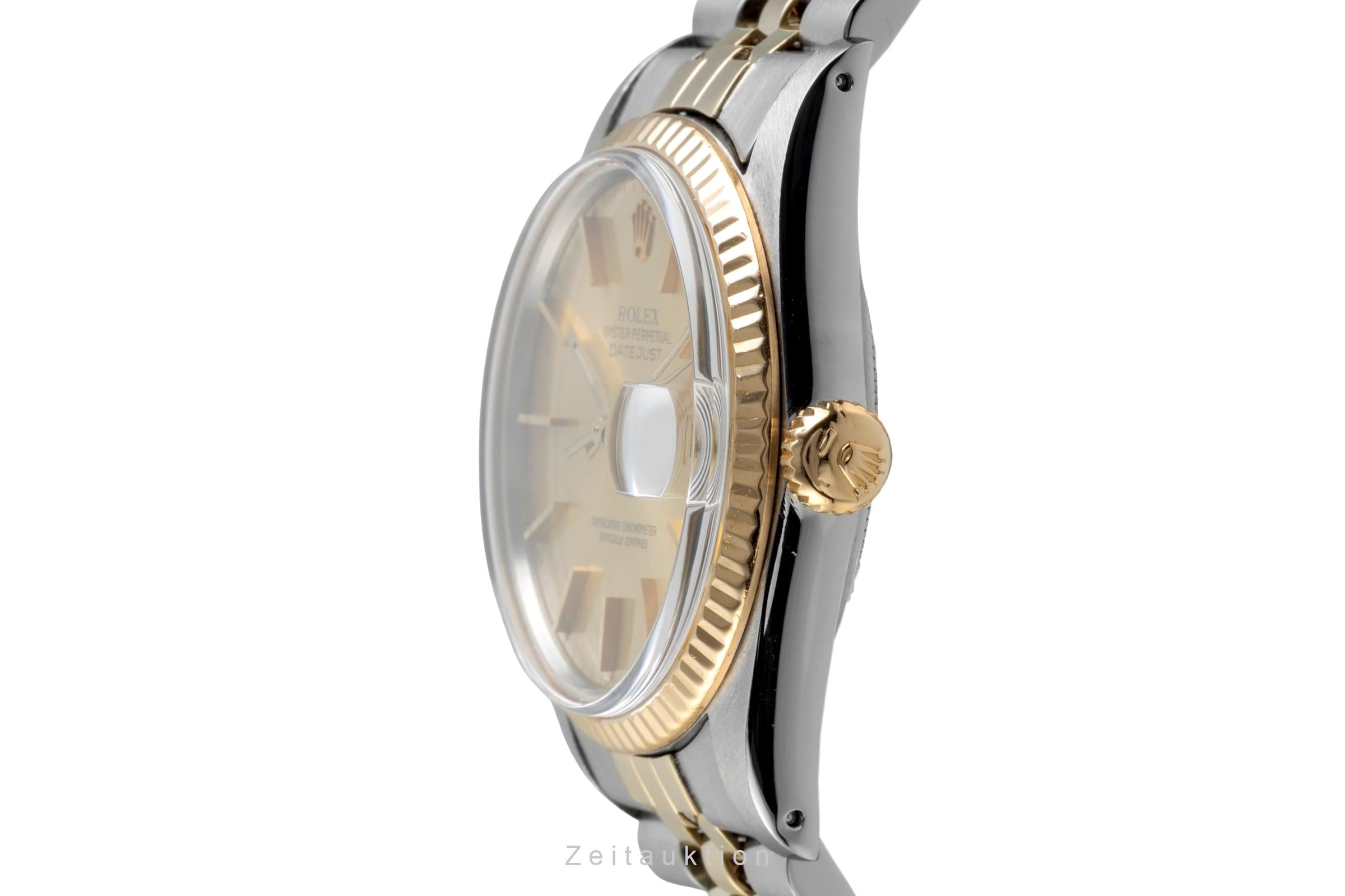 Rolex Datejust acero / oro automático reloj para caballeros 16013 Vintage  [2604979]