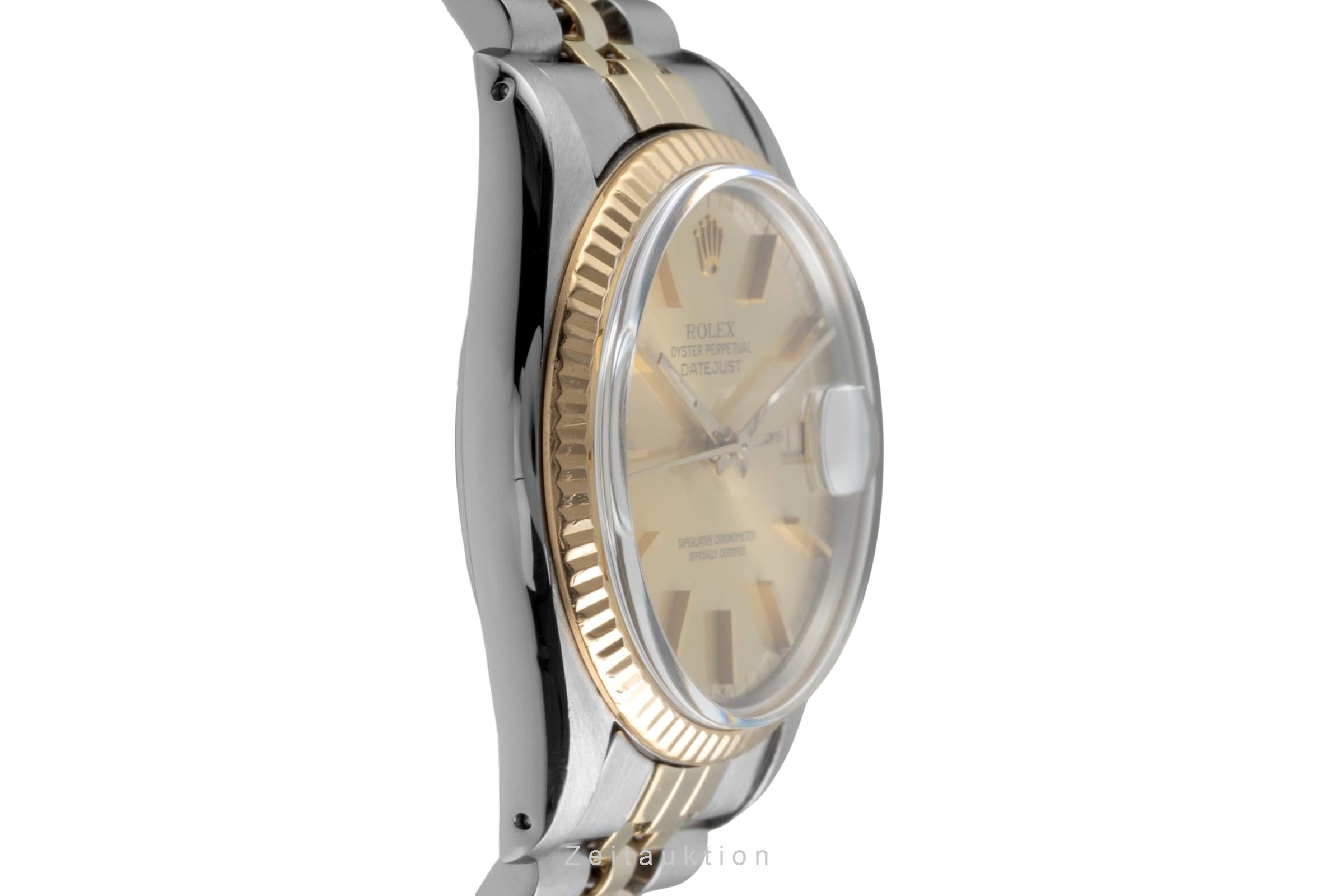 Rolex Datejust acero / oro automático reloj para caballeros 16013 Vintage  [2604979]