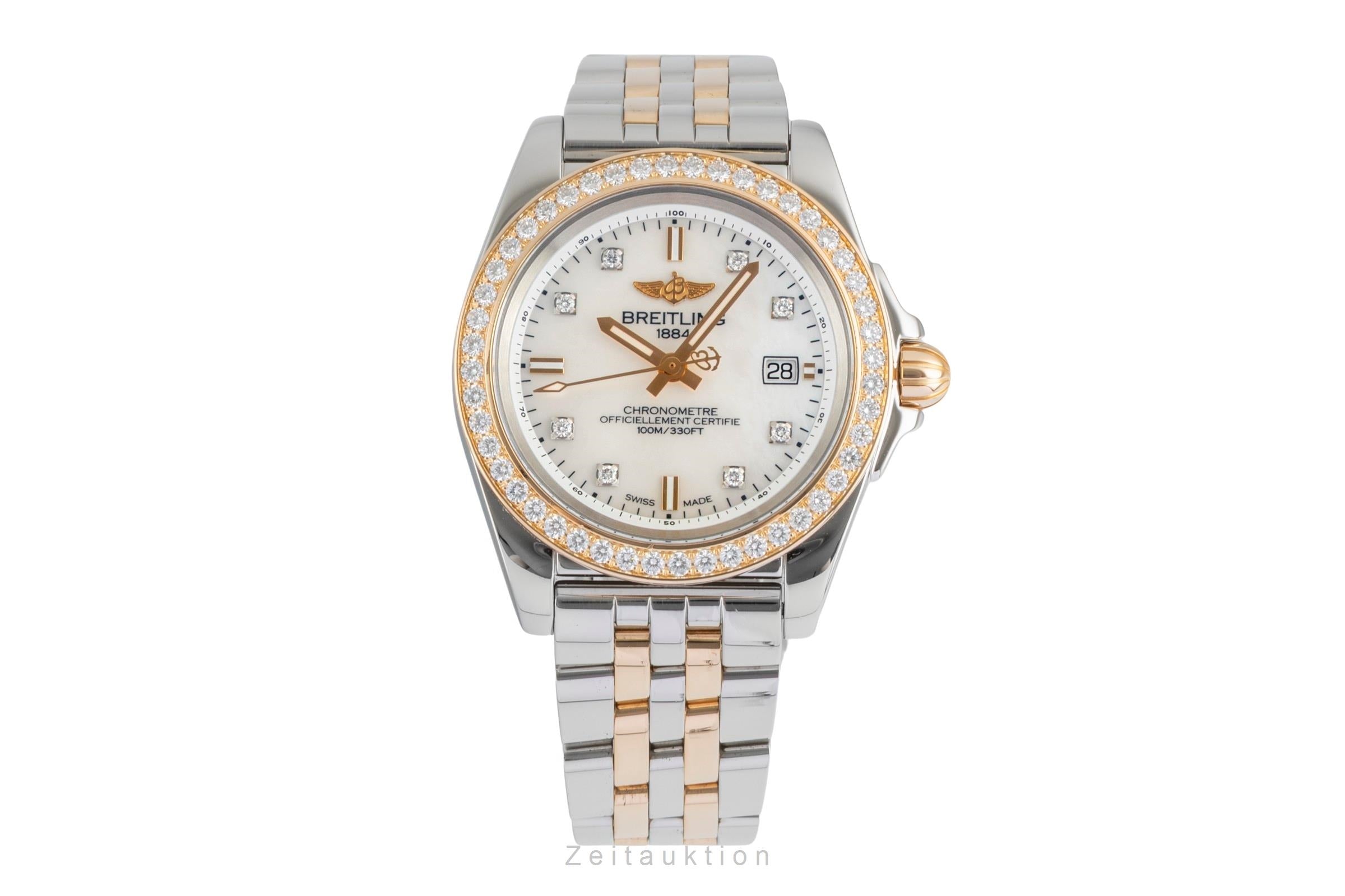 Breitling Galactic 32 acero / oro cuarzo reloj para caballeros C71330  [2604980]