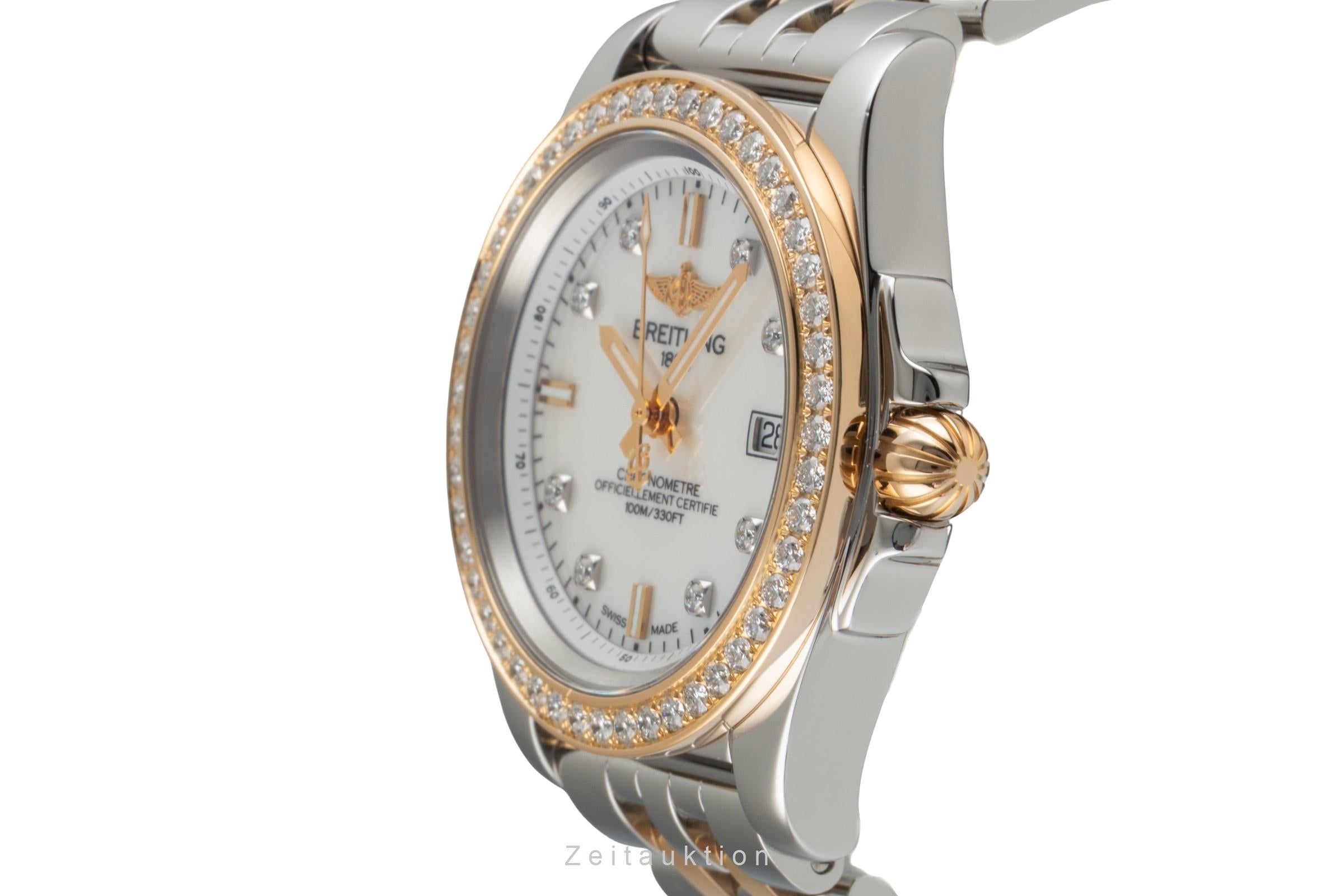 Breitling Galactic 32 acero / oro cuarzo reloj para caballeros C71330  [2604980]