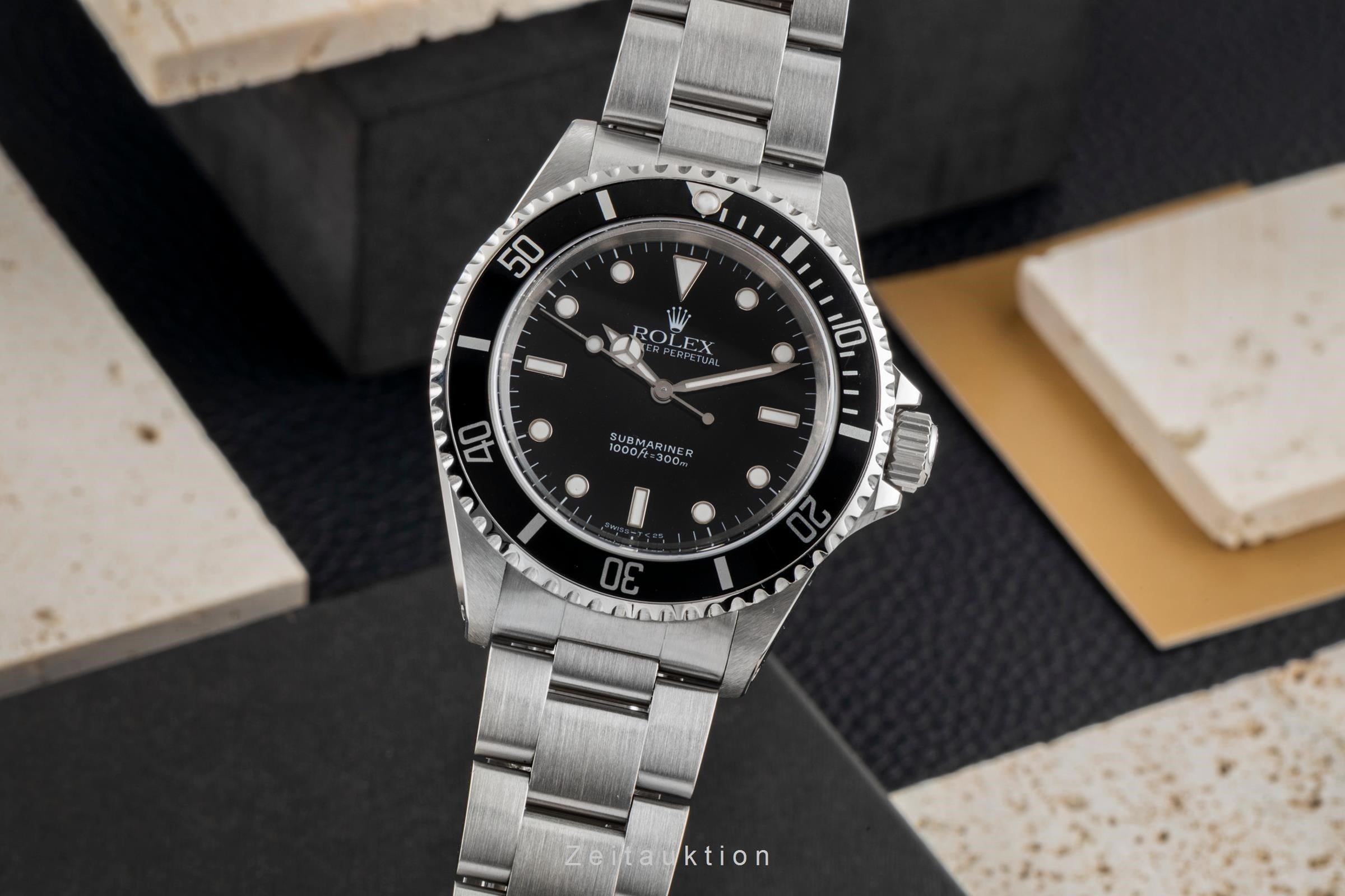 Rolex Submariner steel automatic men's watch 14060  [2604981]
