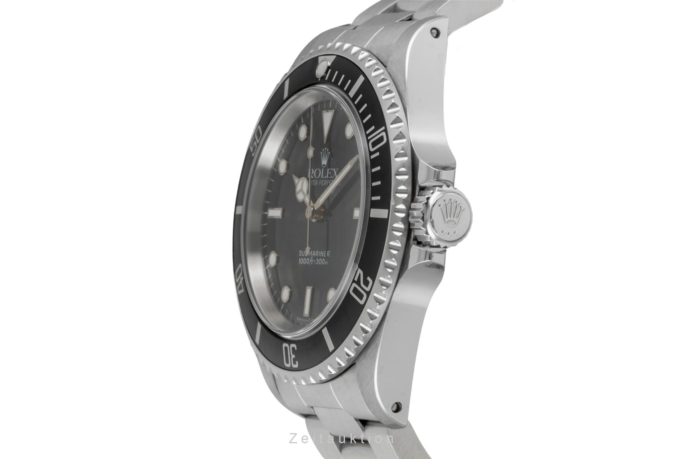 Rolex Submariner steel automatic men's watch 14060  [2604981]