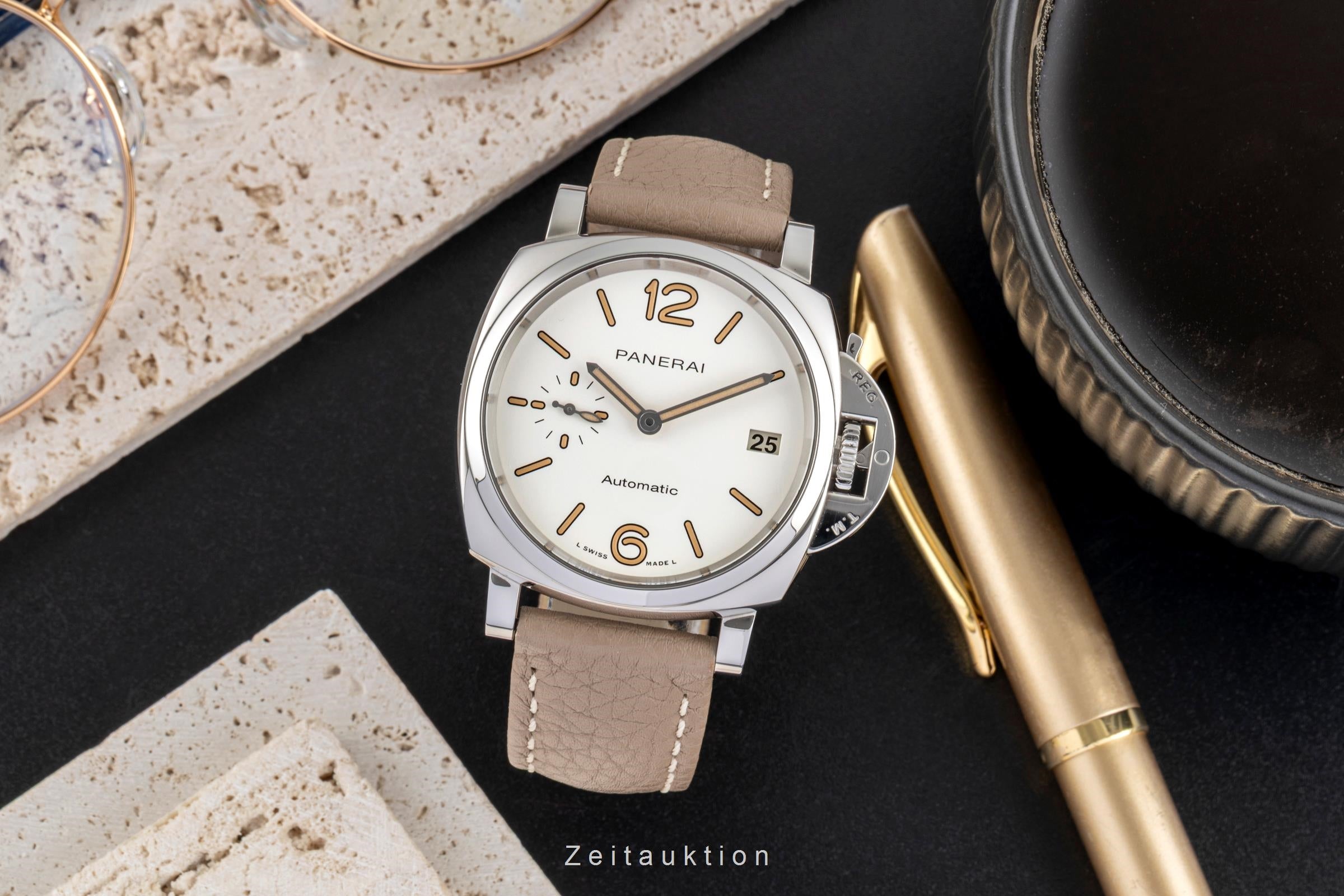 Panerai Luminor  acciaio automatismo orologio da uomo PAM01043 LP: 8400EUR  [2604983]