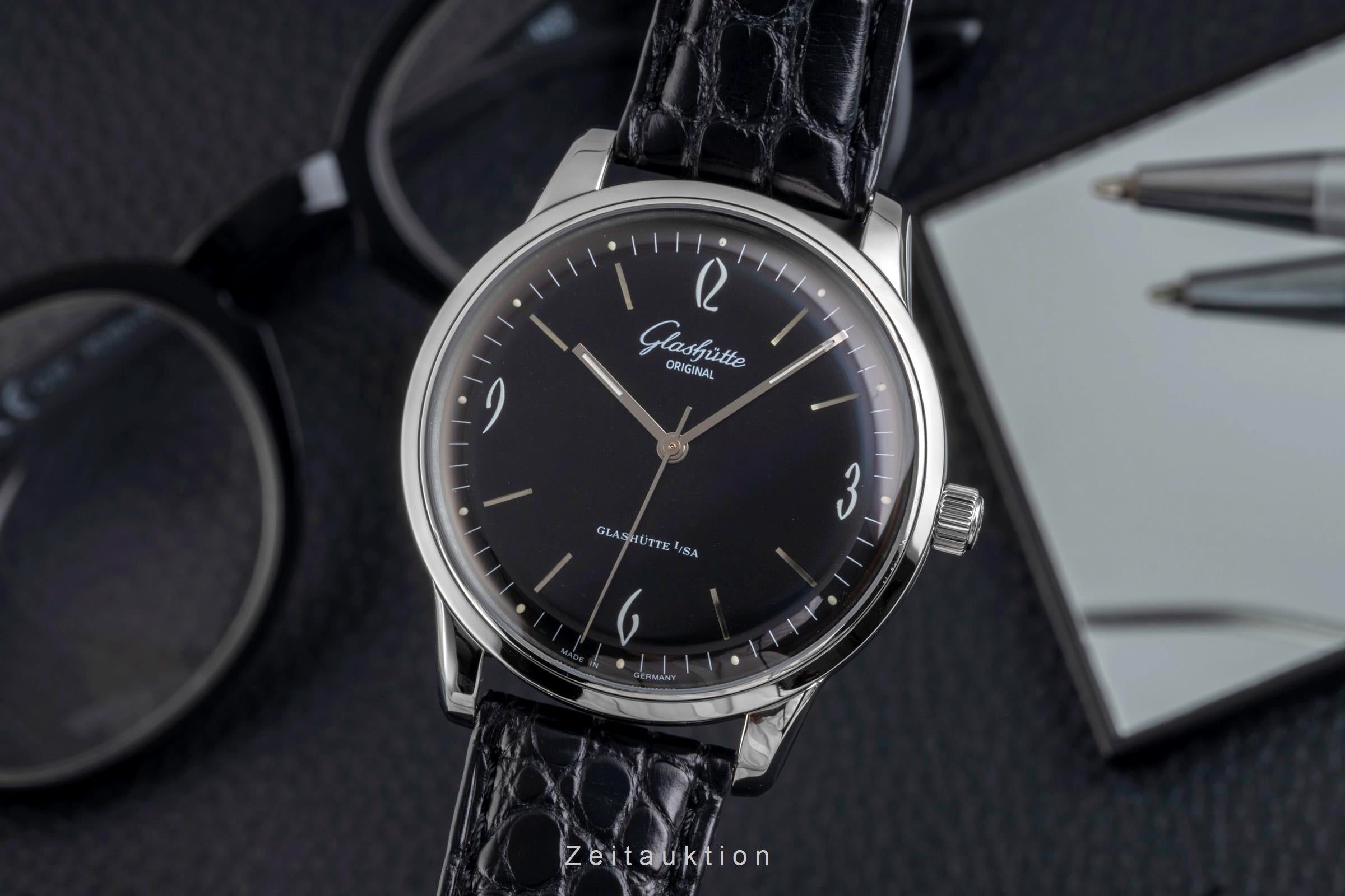 Glashütte Original Sixties Stahl Automatik Ref. 1-39-52-04-02-04 Papiere 2020 [2604984]