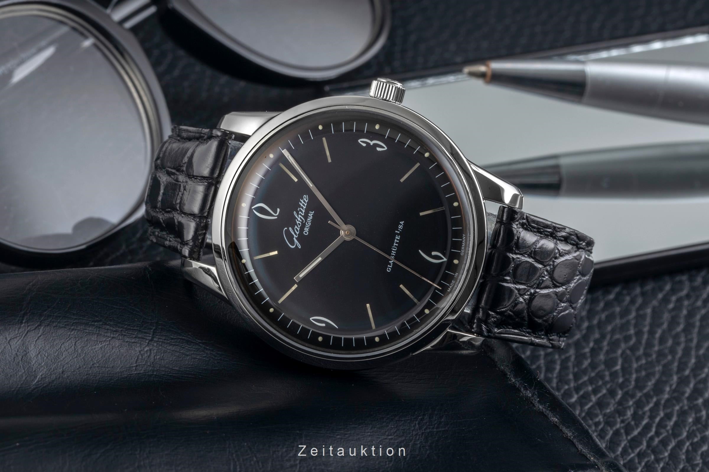 Glashütte Original Sixties Stahl Automatik Ref. 1-39-52-04-02-04 Papiere 2020 [2604984]