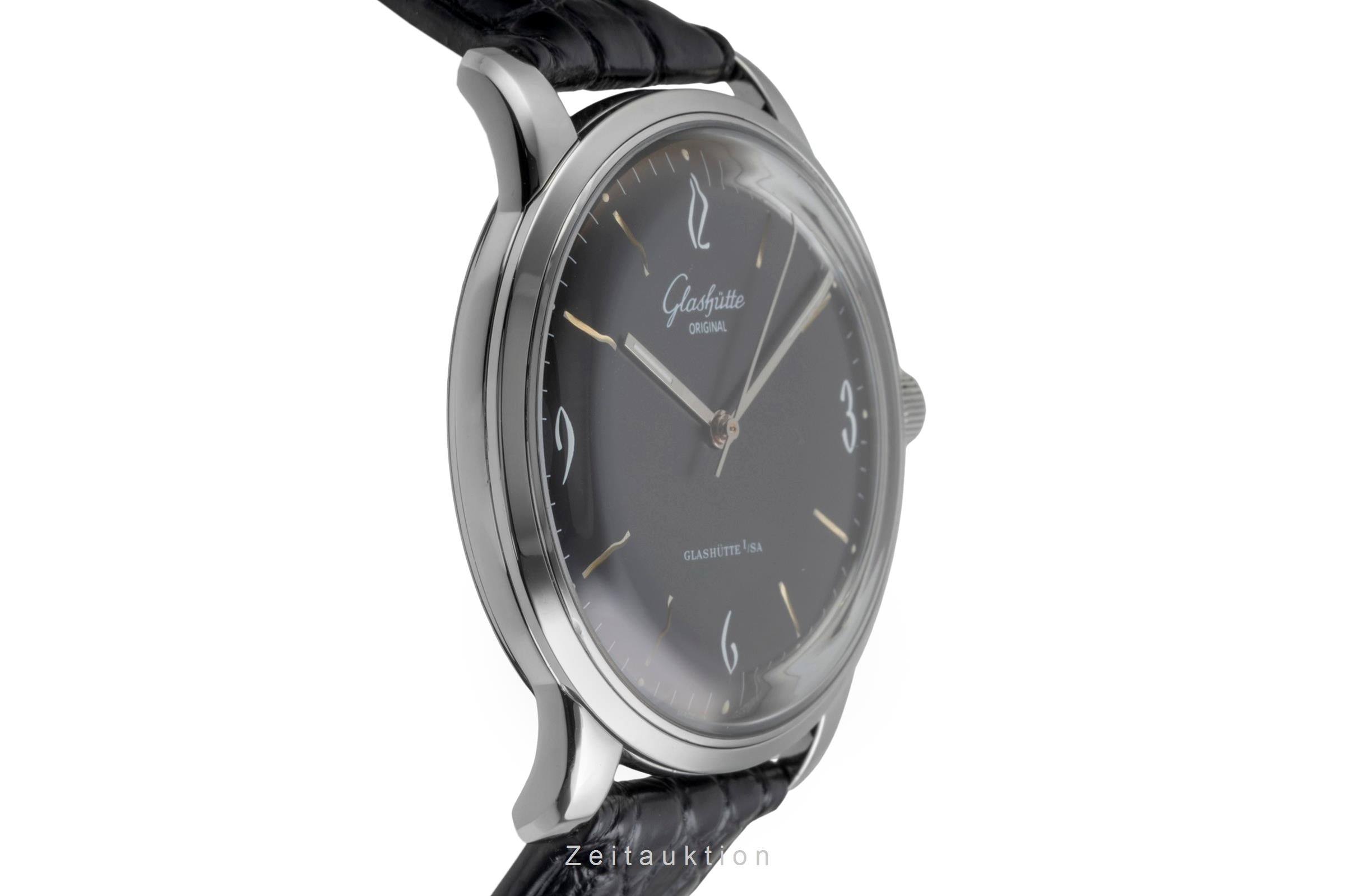 Glashütte Original Sixties Stahl Automatik Ref. 1-39-52-04-02-04 Papiere 2020 [2604984]