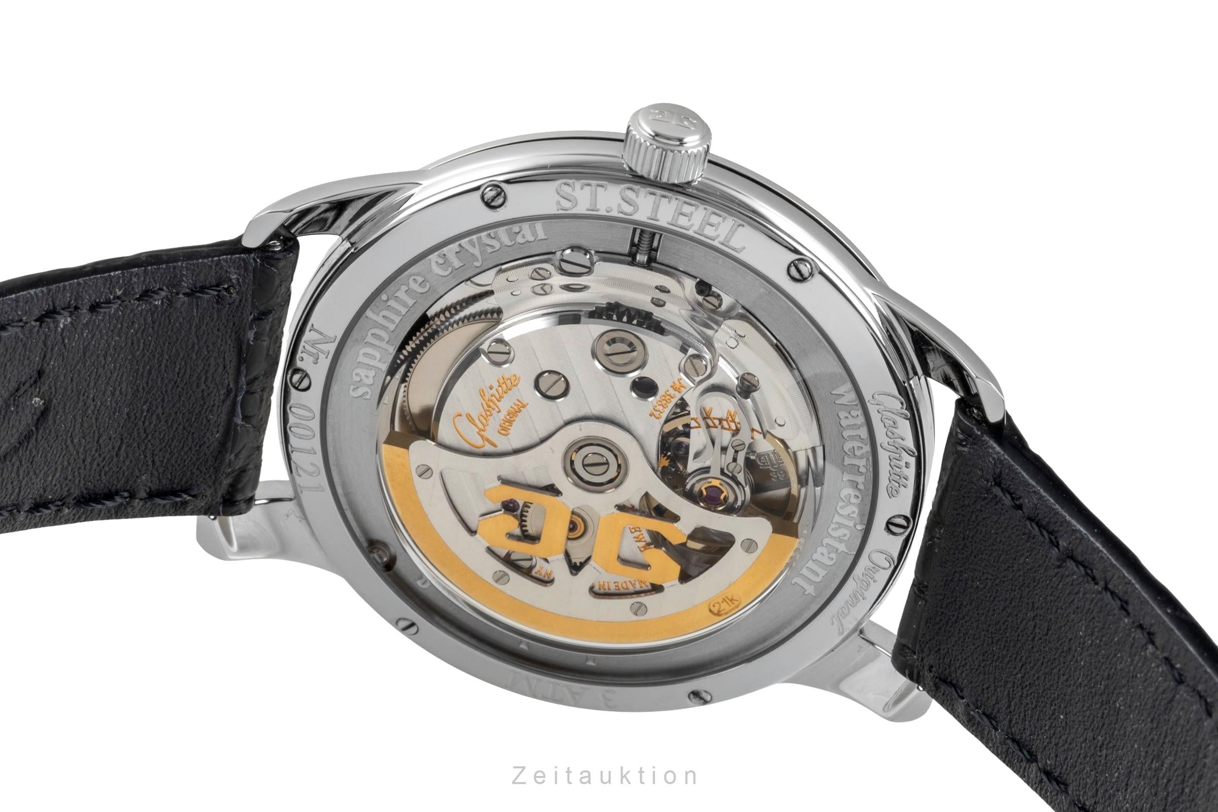 Glashütte Original Sixties Stahl Automatik Ref. 1-39-52-04-02-04 Papiere 2020 [2604984]