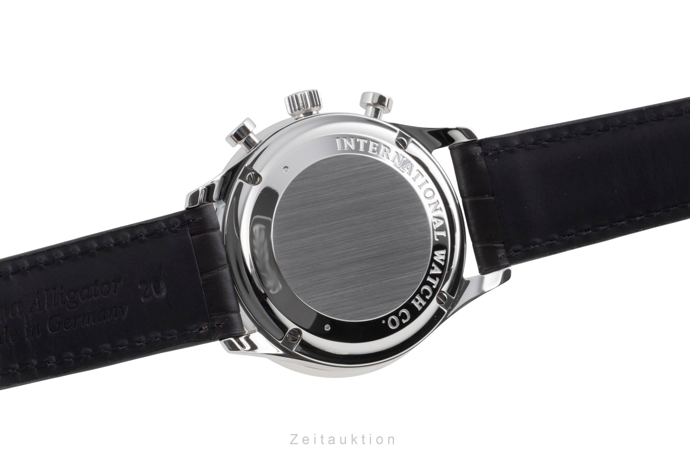 IWC Portugieser chronograph steel automatic men's watch IW371447 LP: 9100EUR  [2604985]