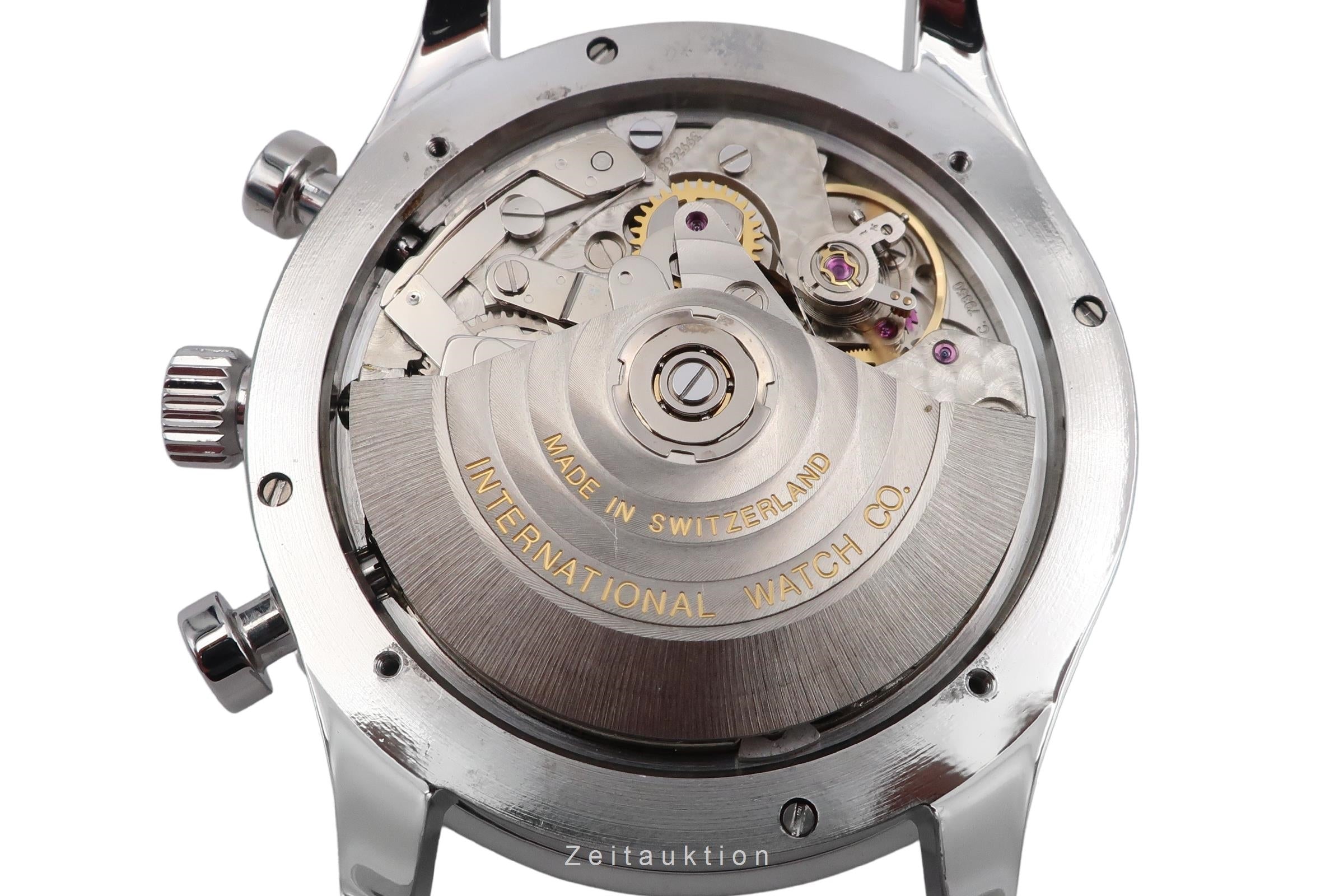 IWC Portugieser chronograph steel automatic men's watch IW371447 LP: 9100EUR  [2604985]