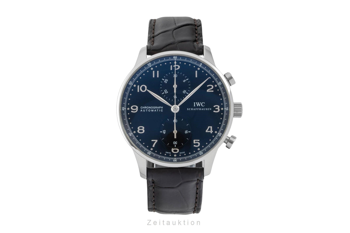 IWC Portugieser chronograph steel automatic men's watch IW371447  [2604986]