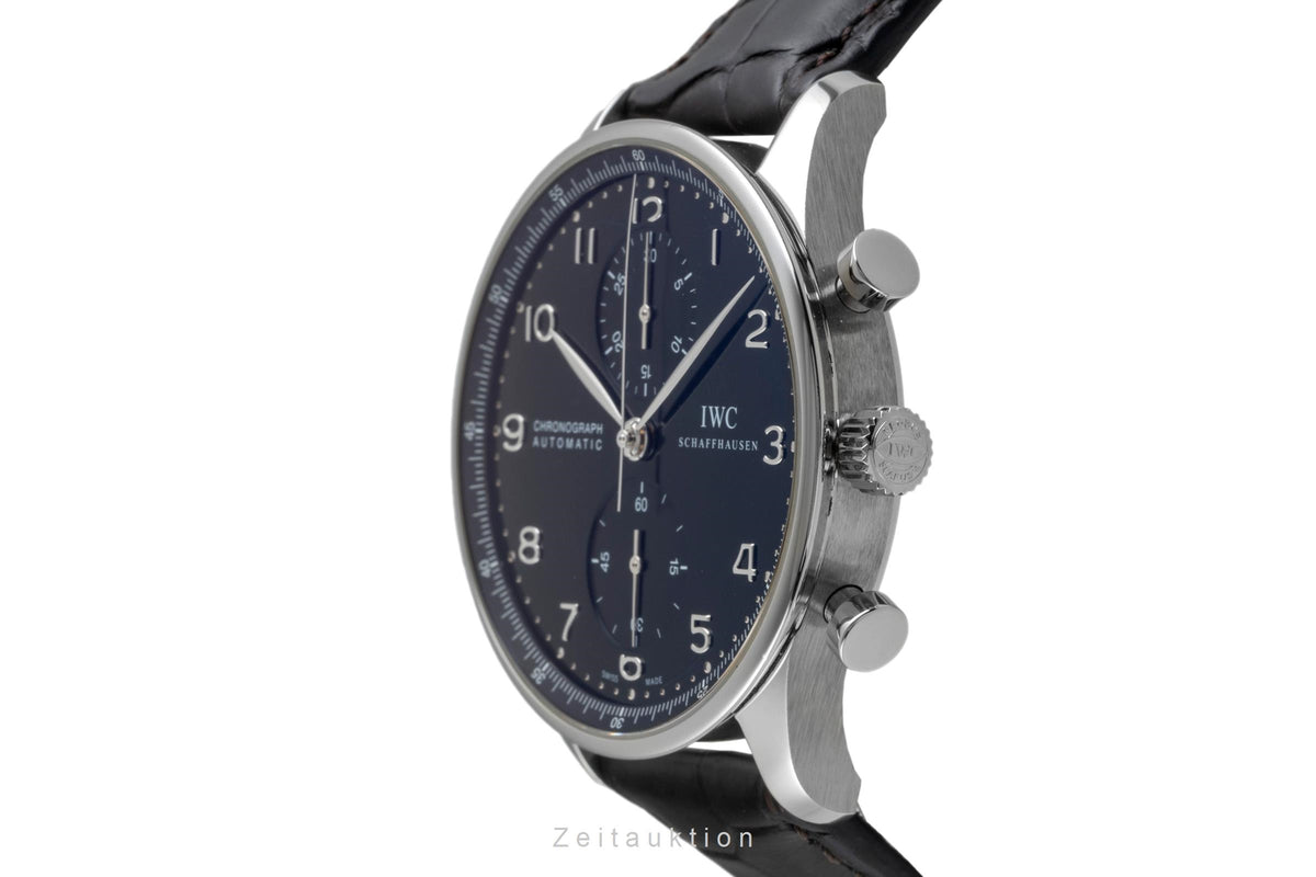 IWC Portugieser chronograph steel automatic men's watch IW371447  [2604986]