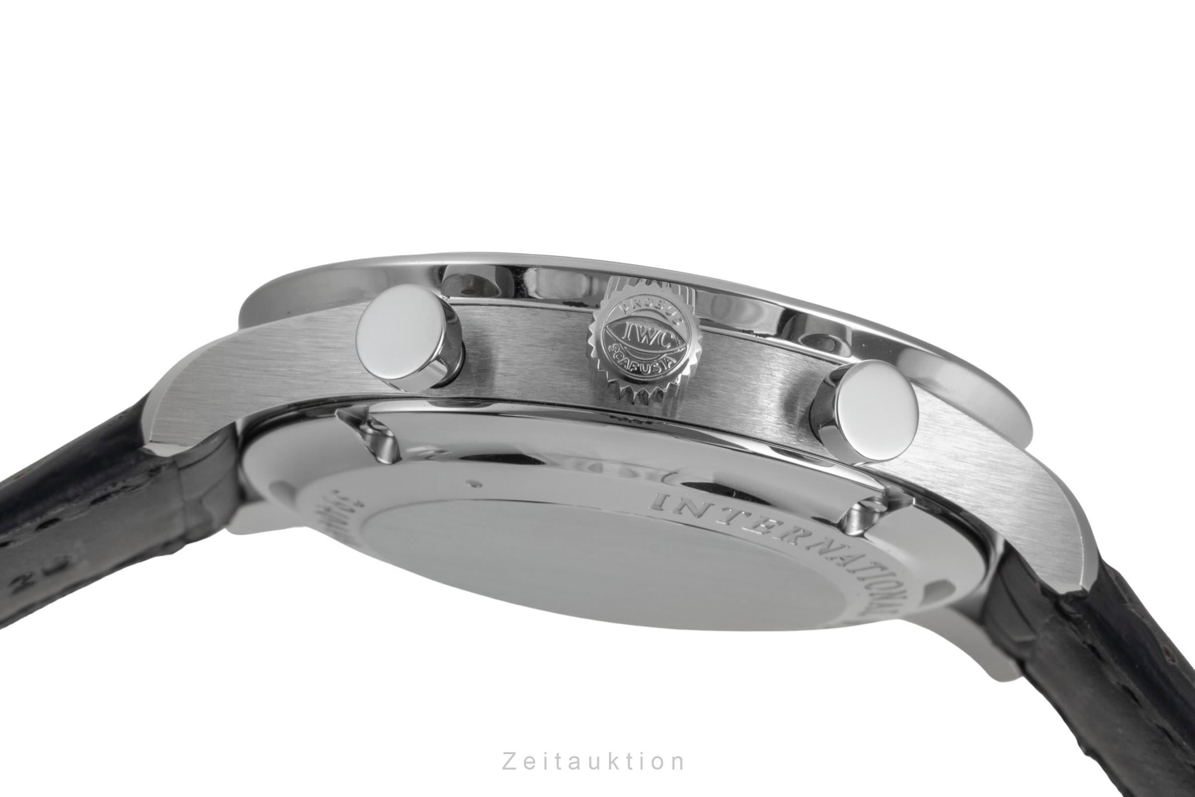 IWC Portugieser chronograph steel automatic men's watch IW371447  [2604986]