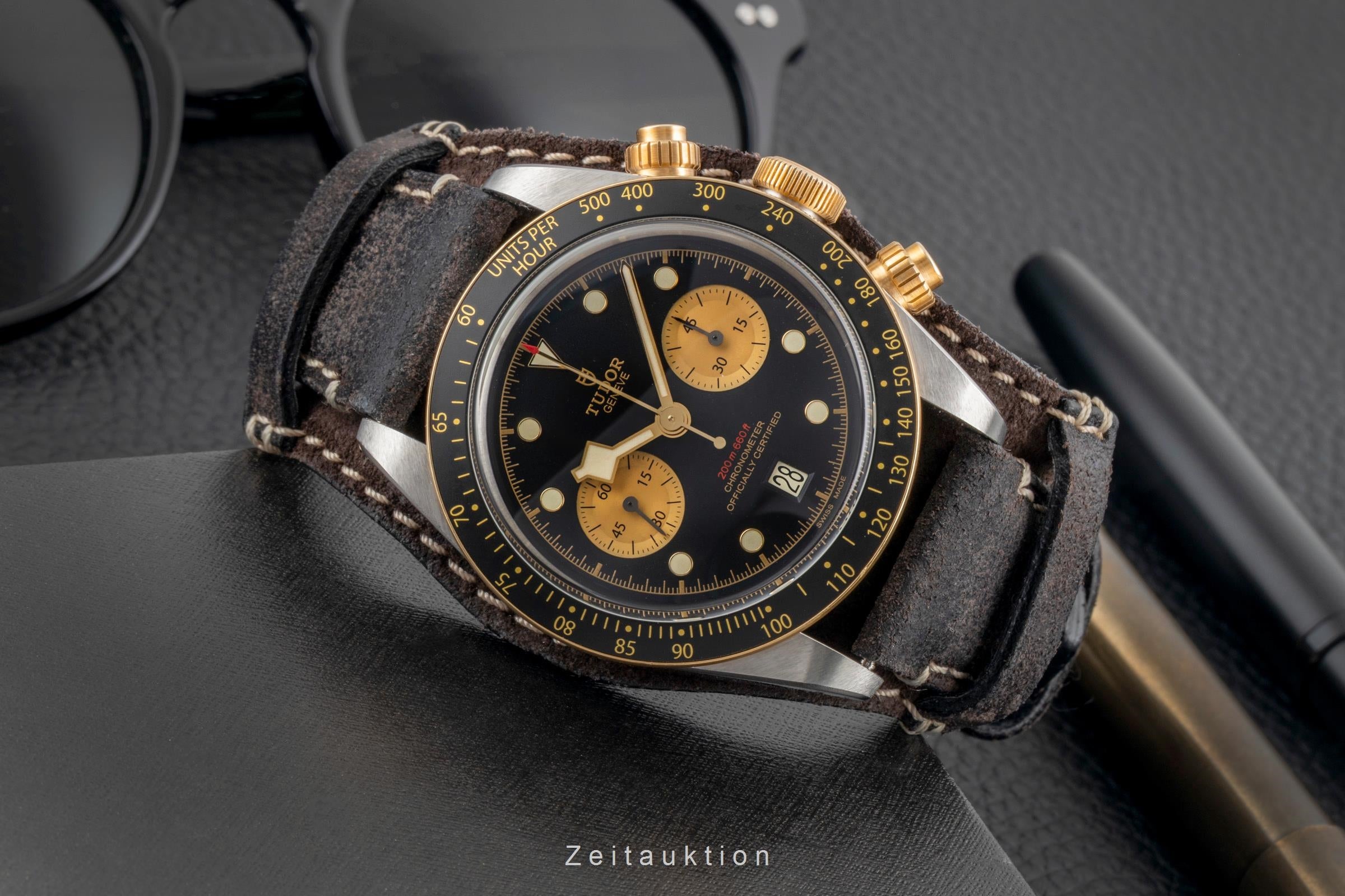Tudor Black Bay cronógrafo acero / oro automático reloj para caballeros 79363N LP: 6790EUR  [2604989]