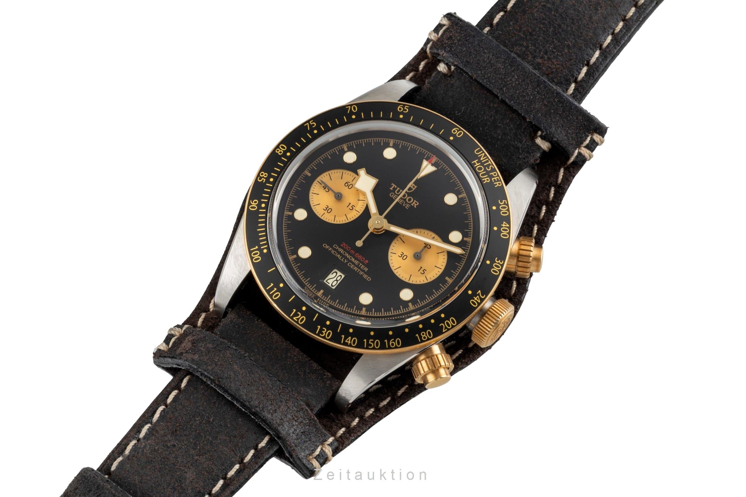 Tudor Black Bay cronógrafo acero / oro automático reloj para caballeros 79363N LP: 6790EUR  [2604989]