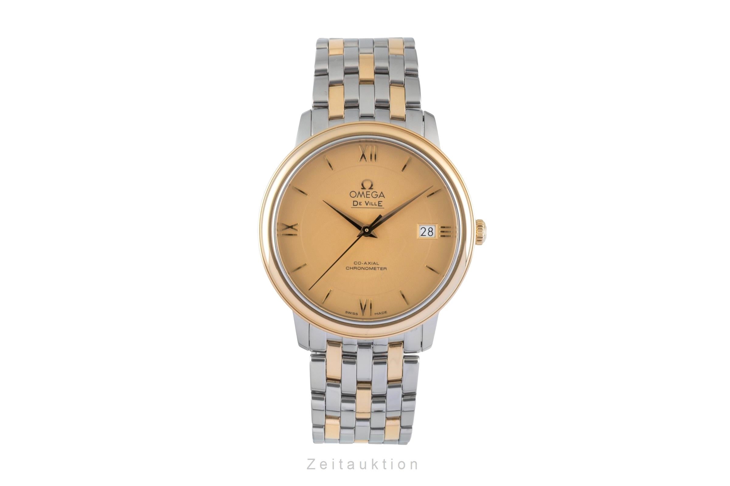 Omega De Ville steel / gold automatic men's watch 424.20.37.20.08.001  [2604990]