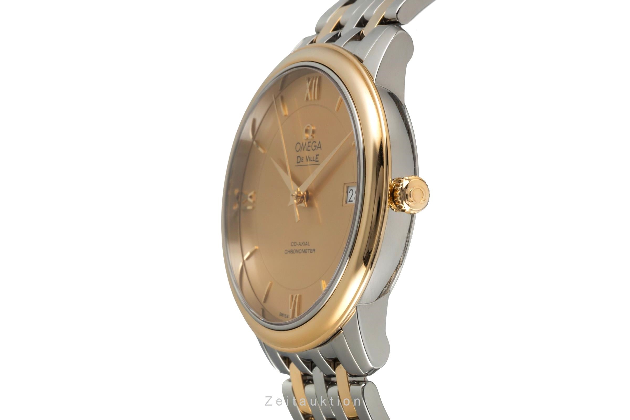 Omega De Ville steel / gold automatic men's watch 424.20.37.20.08.001  [2604990]