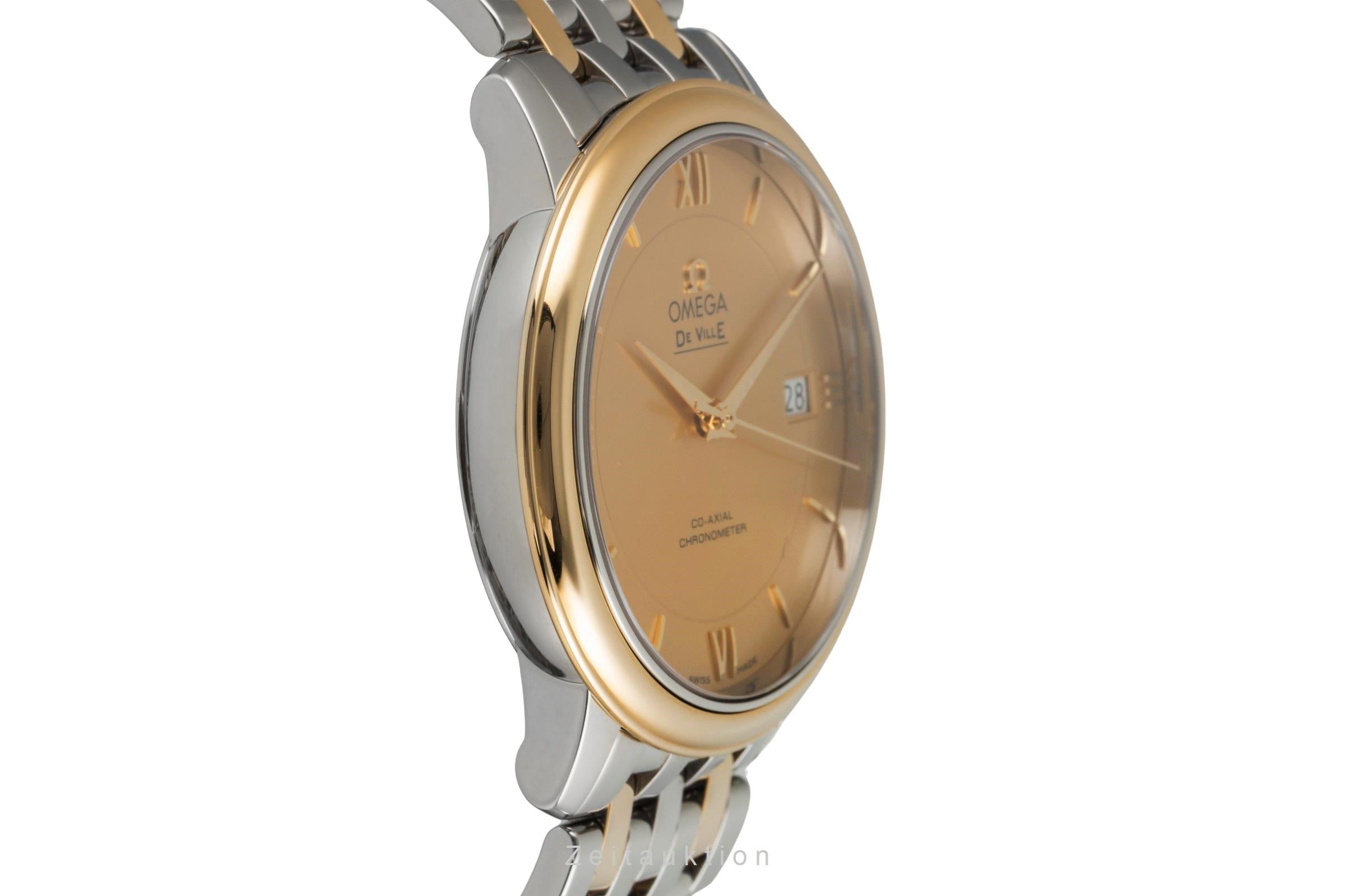 Omega De Ville steel / gold automatic men's watch 424.20.37.20.08.001  [2604990]