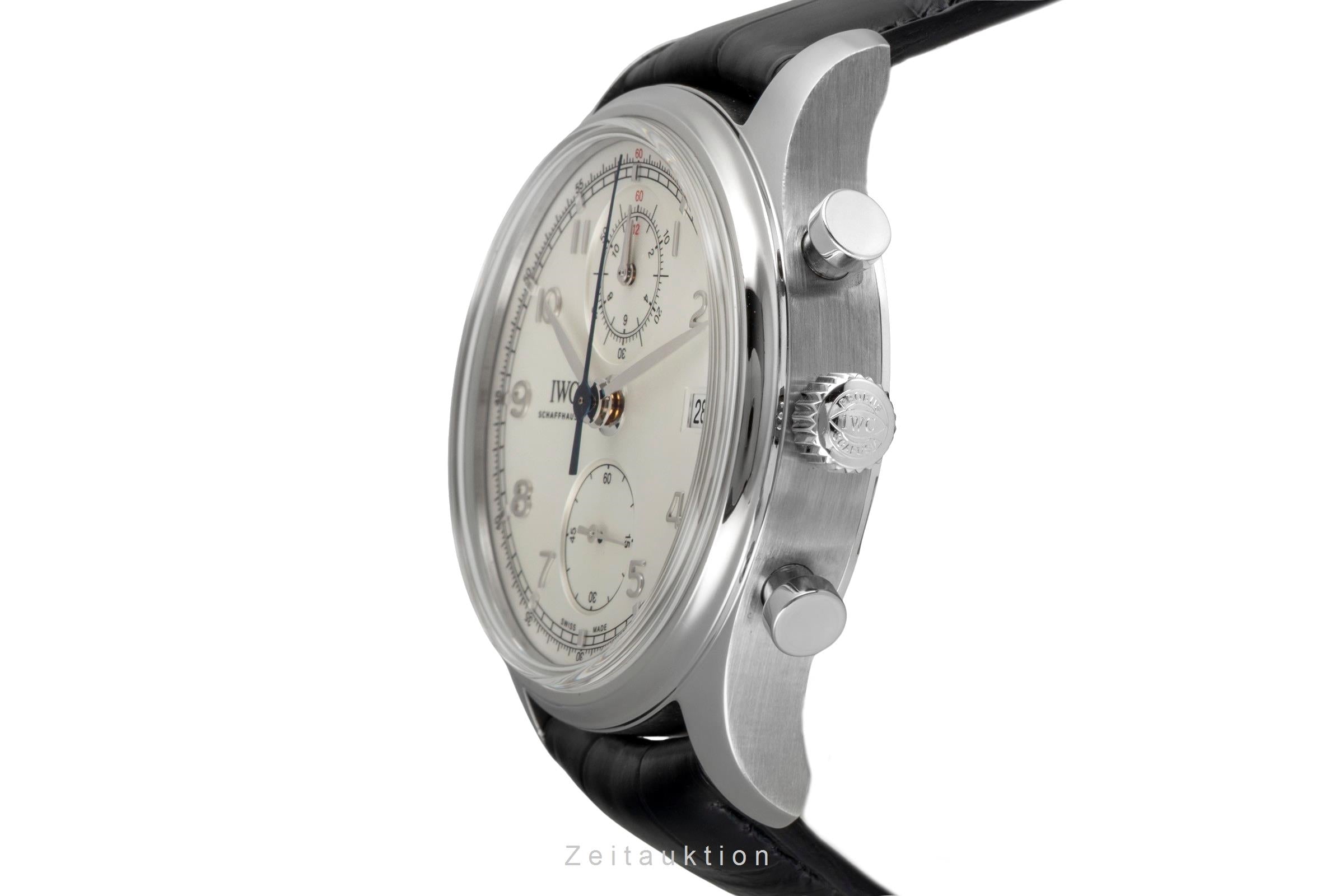 IWC Portugieser chronograph steel automatic men's watch IW390403  [2604991]