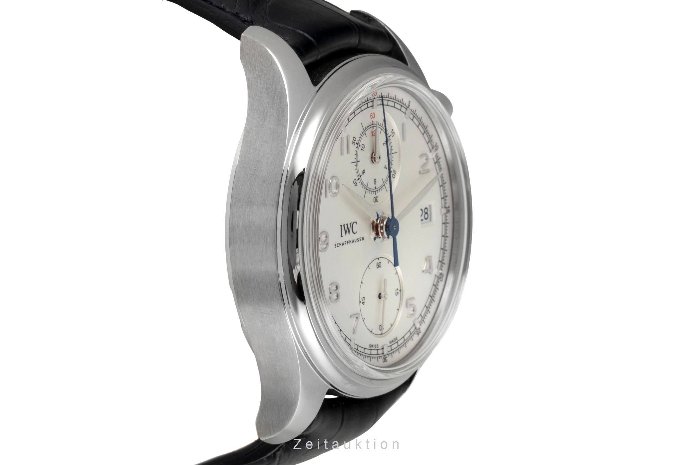 IWC Portugieser chronograph steel automatic men's watch IW390403  [2604991]