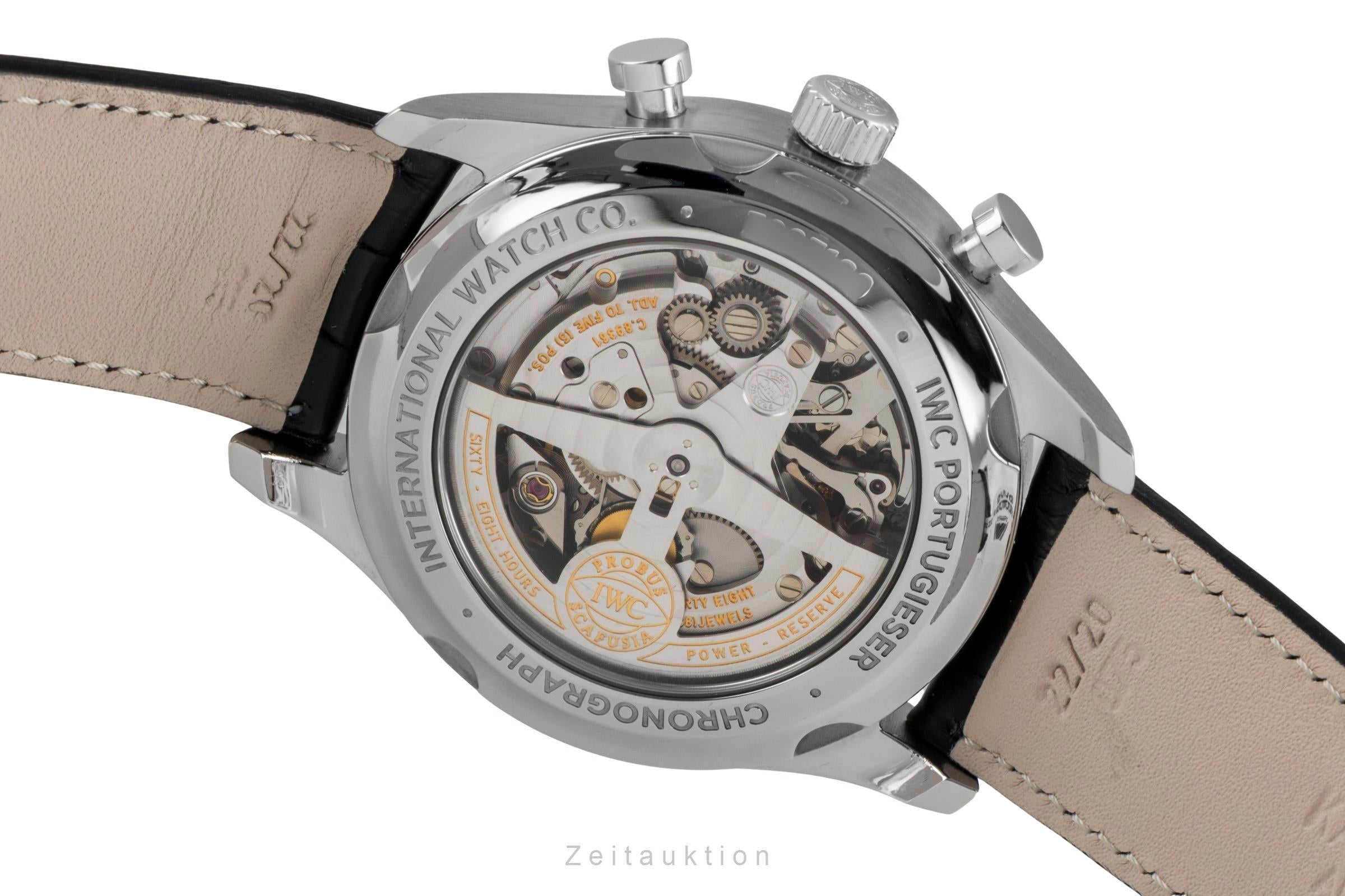 IWC Portugieser chronograph steel automatic men's watch IW390403  [2604991]