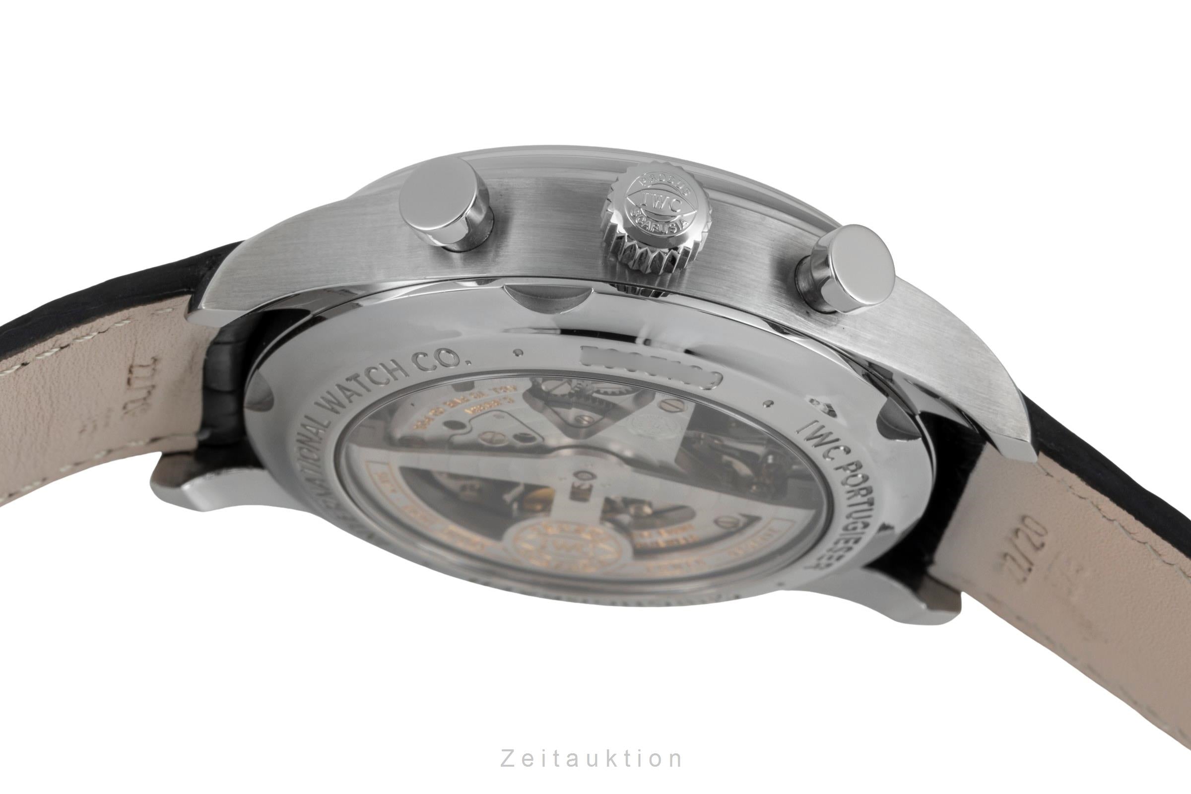 IWC Portugieser chronograph steel automatic men's watch IW390403  [2604991]