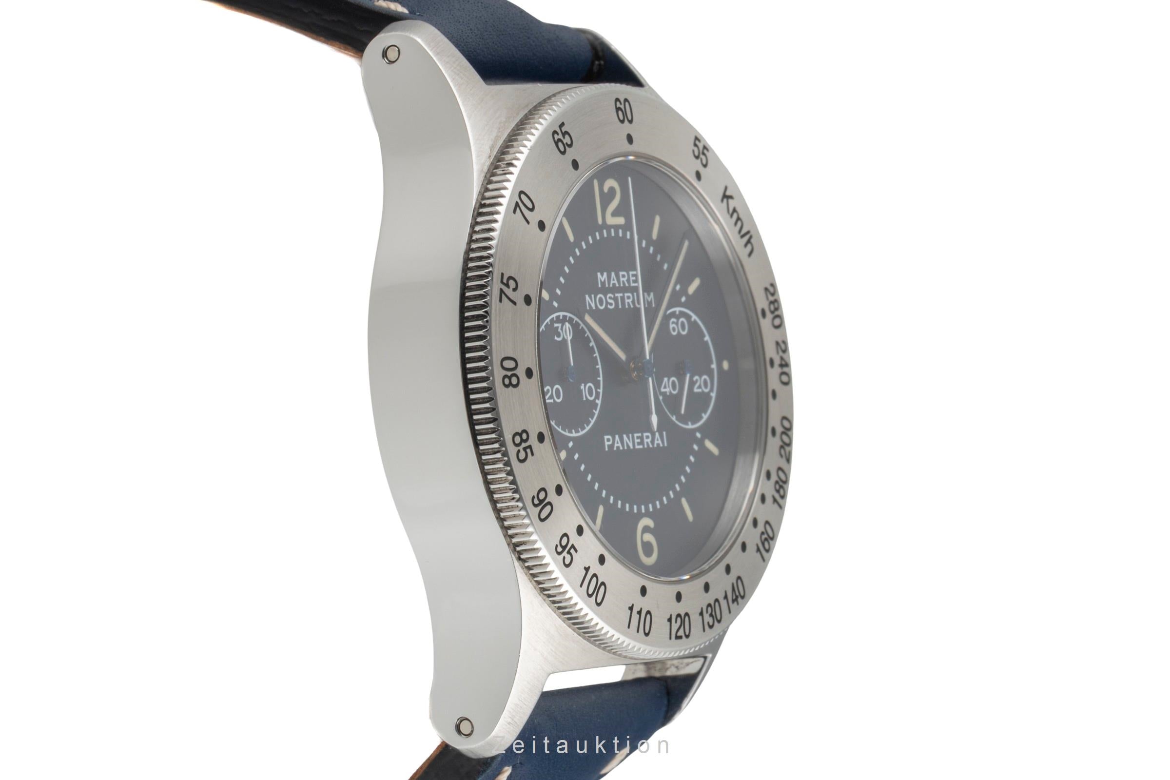 Panerai Mare Nostrum Chronograph Handaufzug Ref. PAM00716 B&P 2016 limited [2604992]