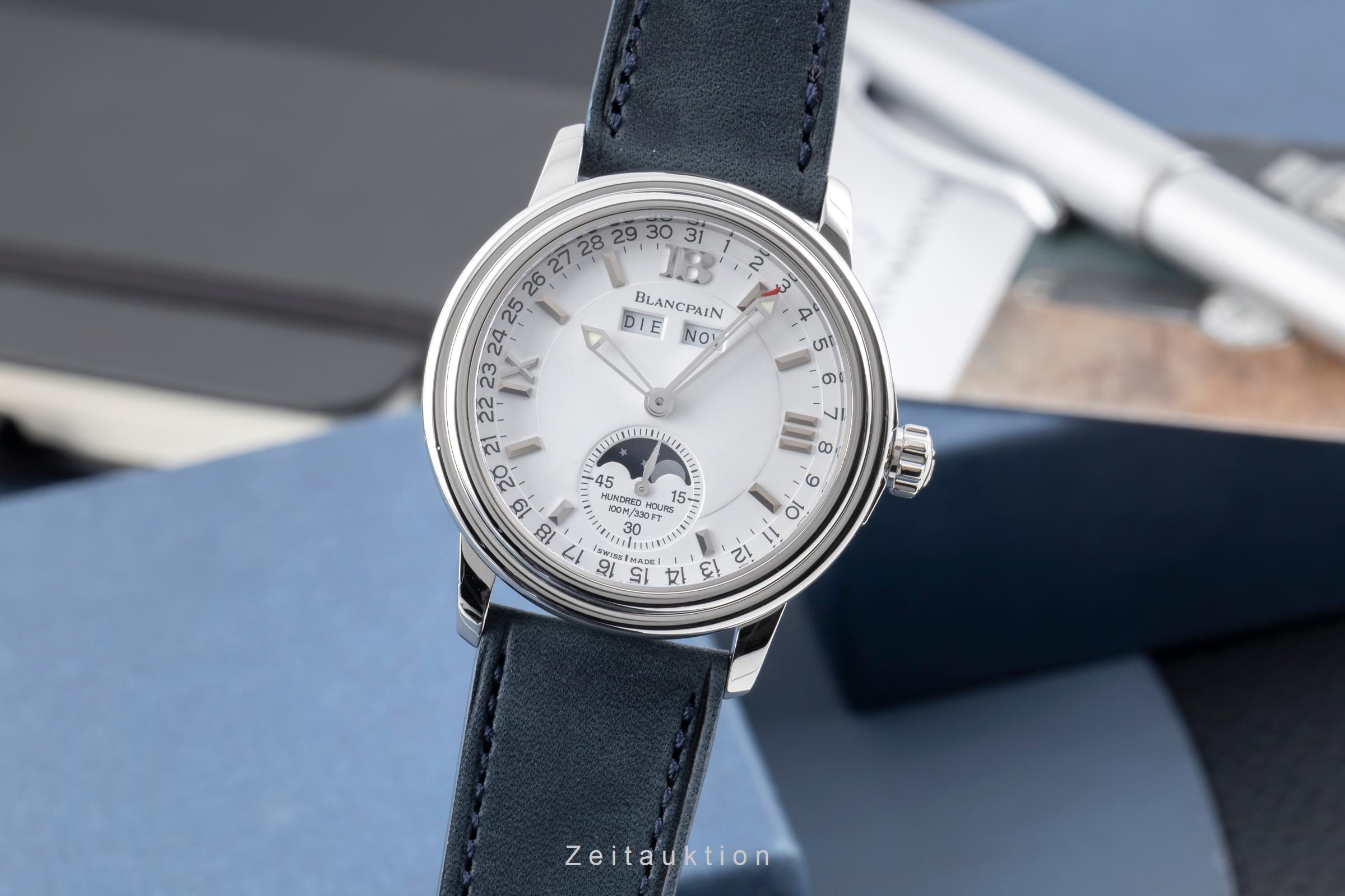 Blancpain Leman steel automatic men's watch 2763-1127  [2604993]