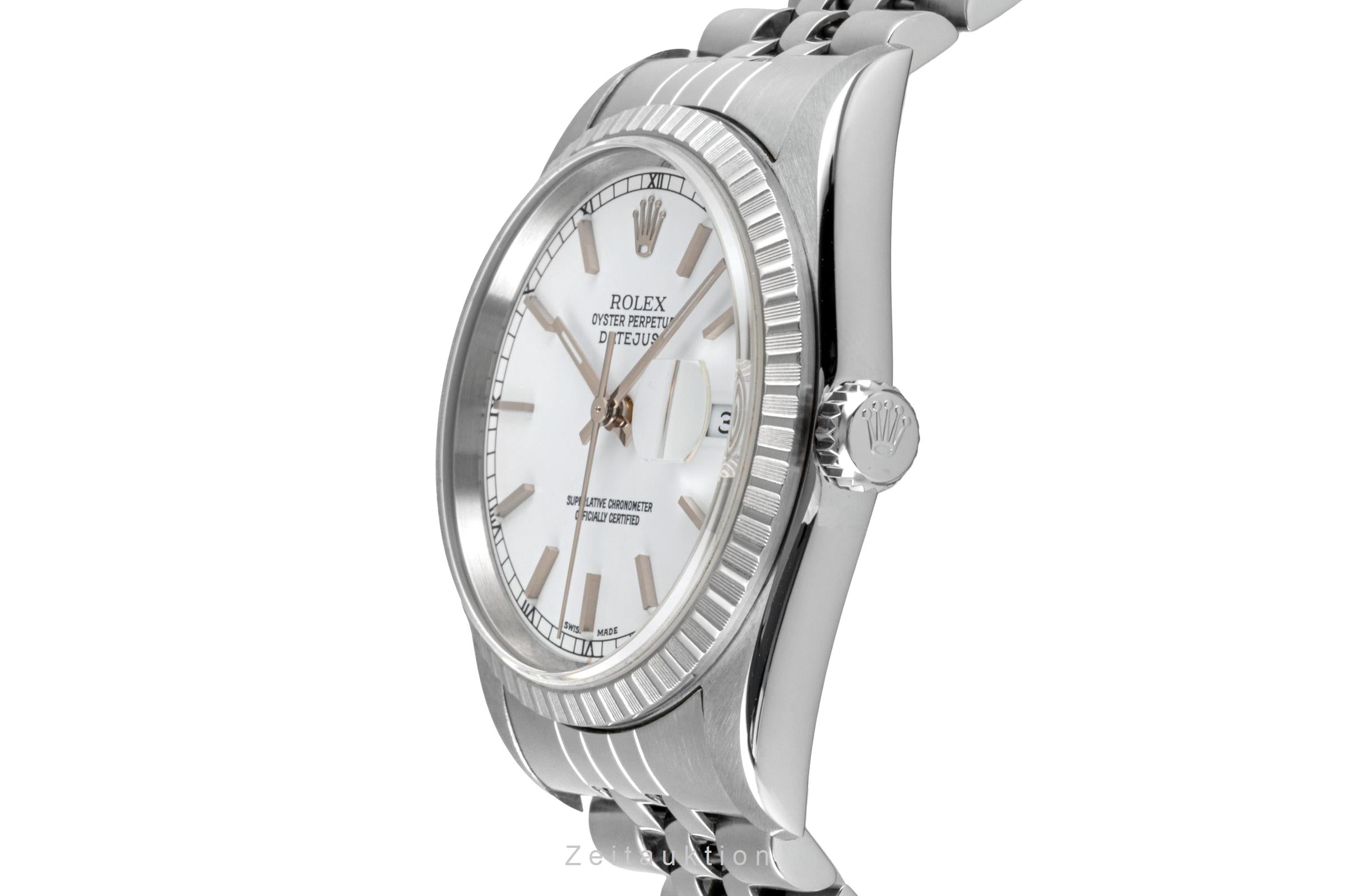 Rolex Datejust steel automatic men's watch 16220  [2604996]