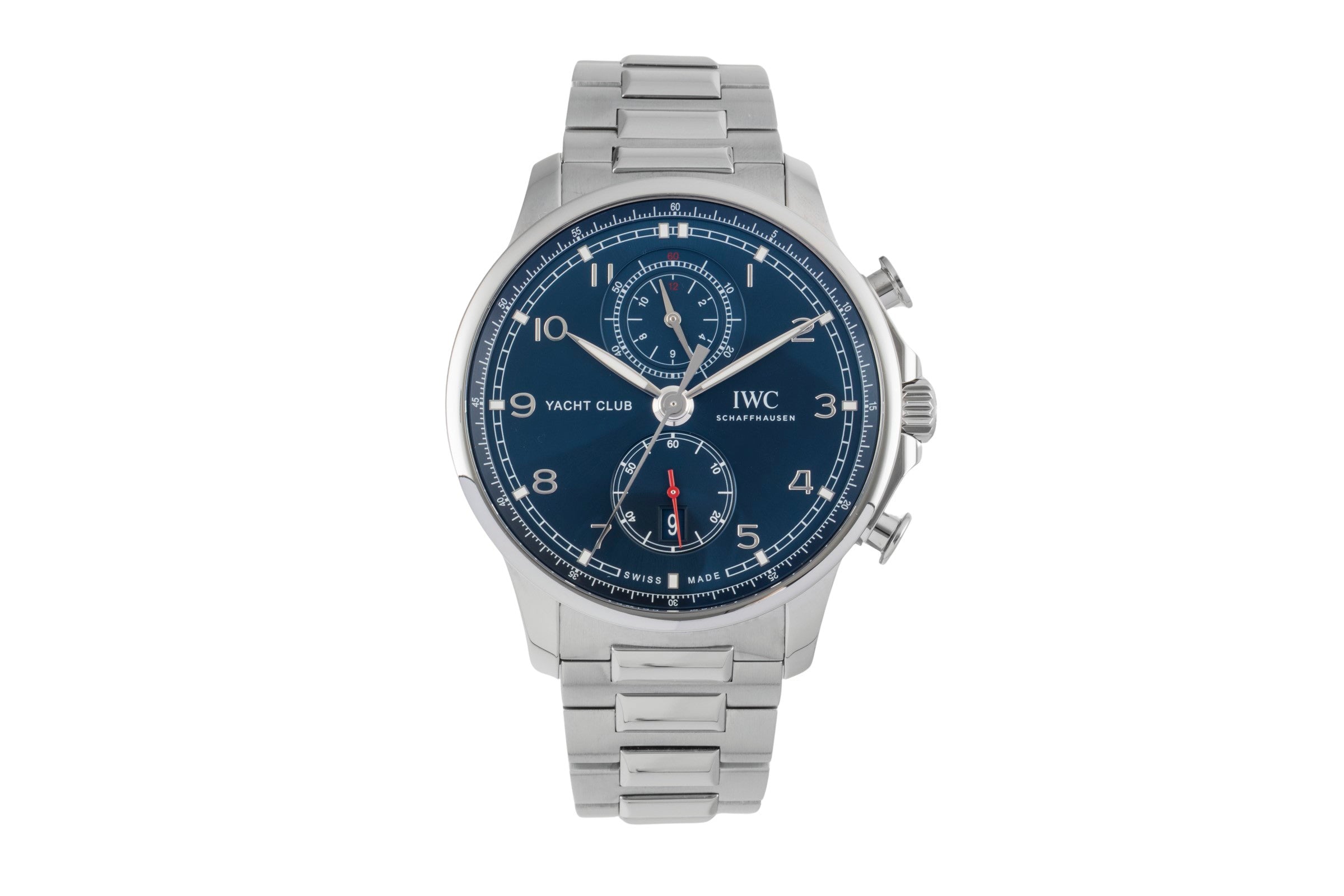 IWC Yachtclub chronograph steel automatic men's watch IW390701 LP: 13500EUR  [2604999]
