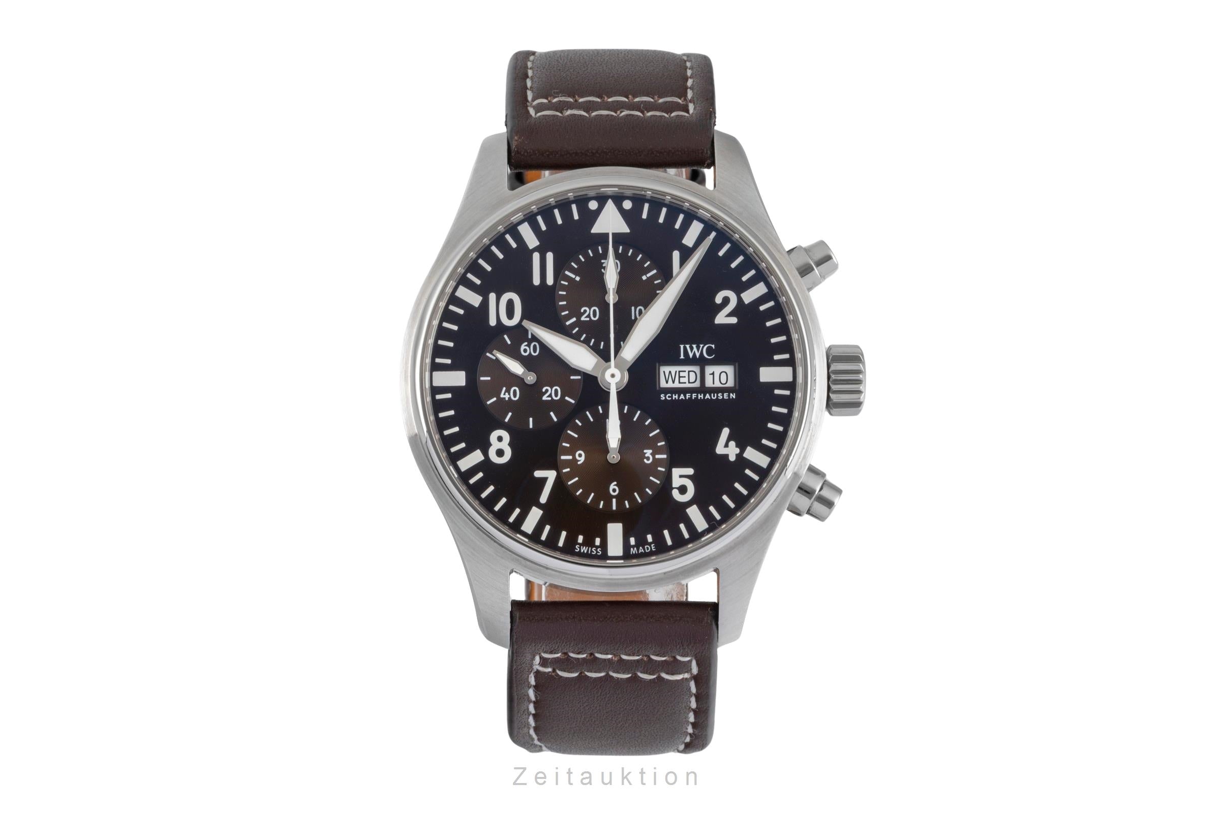 IWC Fliegeruhr Chronograph Antoine de Saint Exupéry Automatik Ref. IW377713 B&P [2605002]