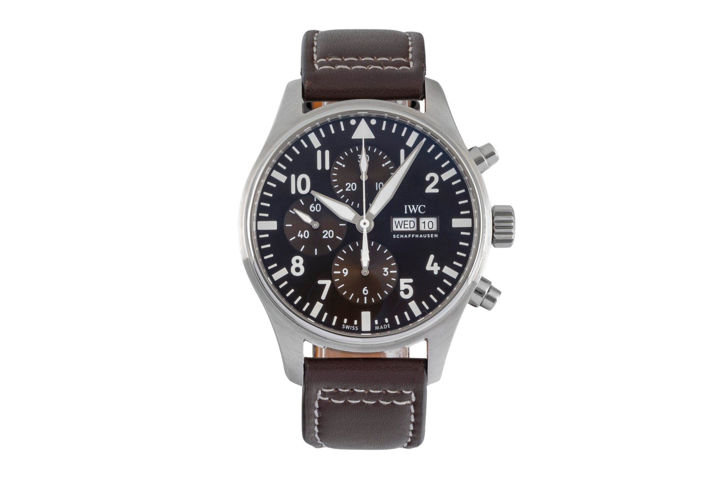 IWC Fliegerchronograph chronograph steel automatic men's watch IW377713  [2605002]