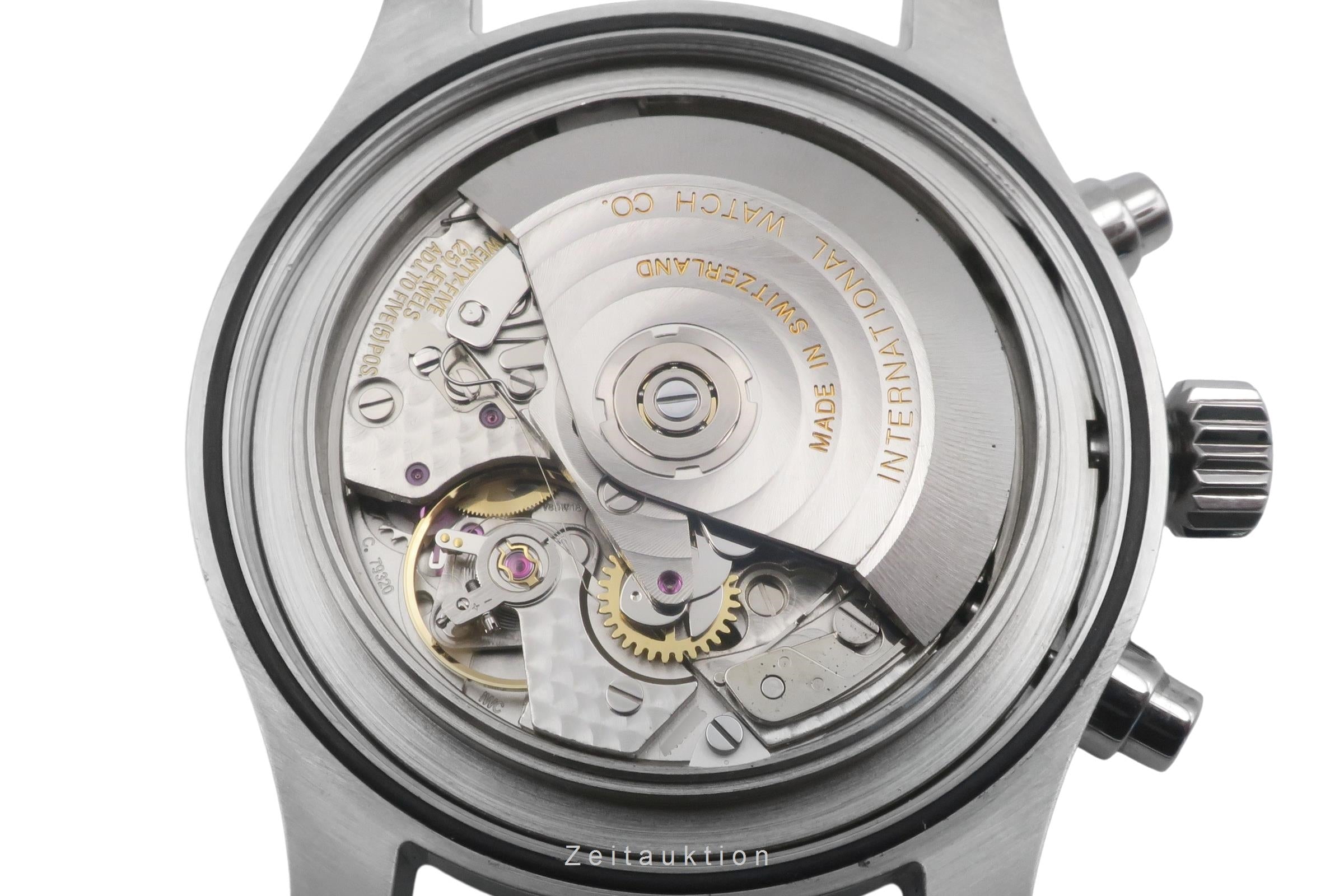 IWC Fliegeruhr Chronograph Antoine de Saint Exupéry Automatik Ref. IW377713 B&P [2605002]