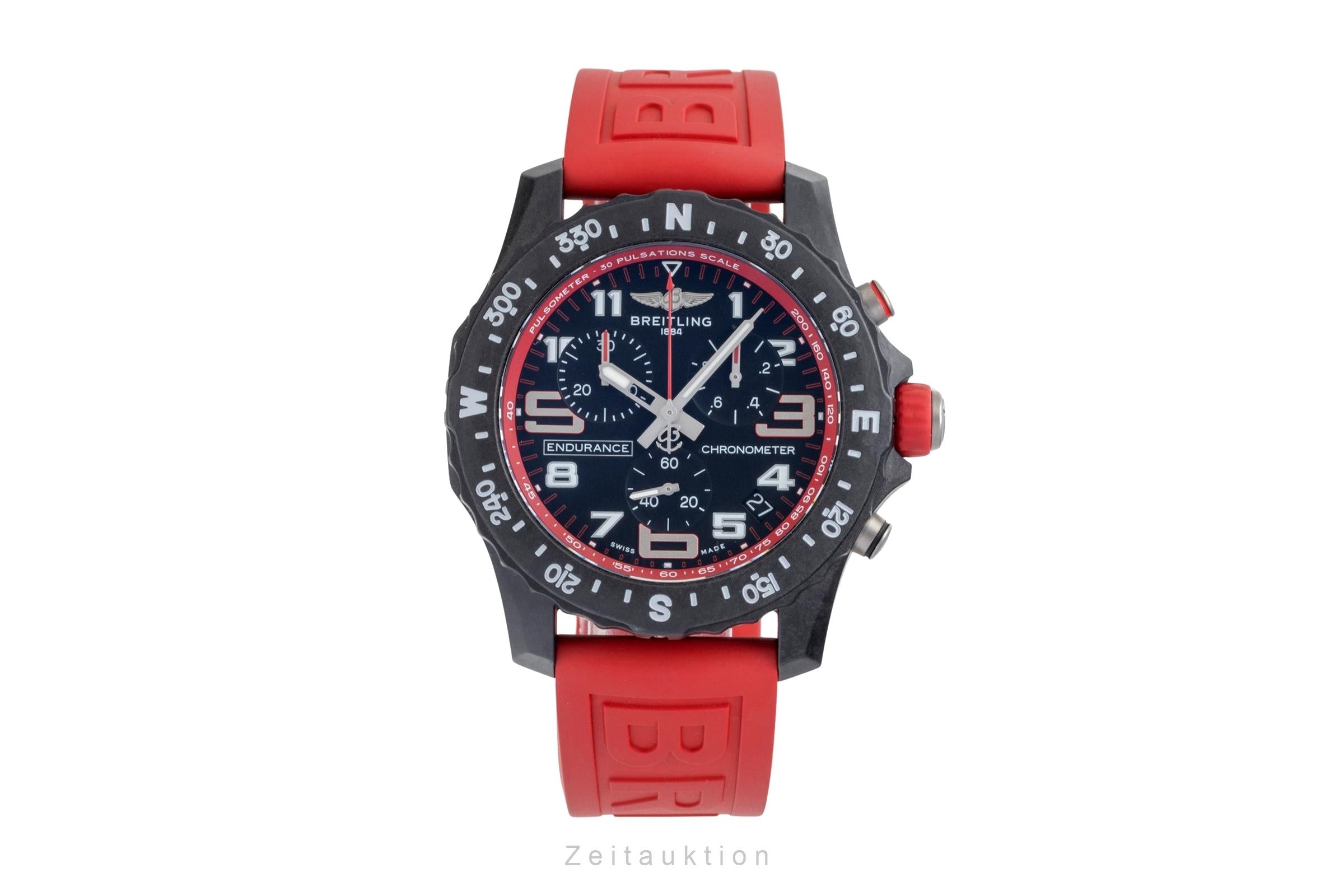 Breitling Endurance Pro cronografo breitlight quarzo orologio da uomo X82310D91B1S1 LP: 3650EUR  [2605003]