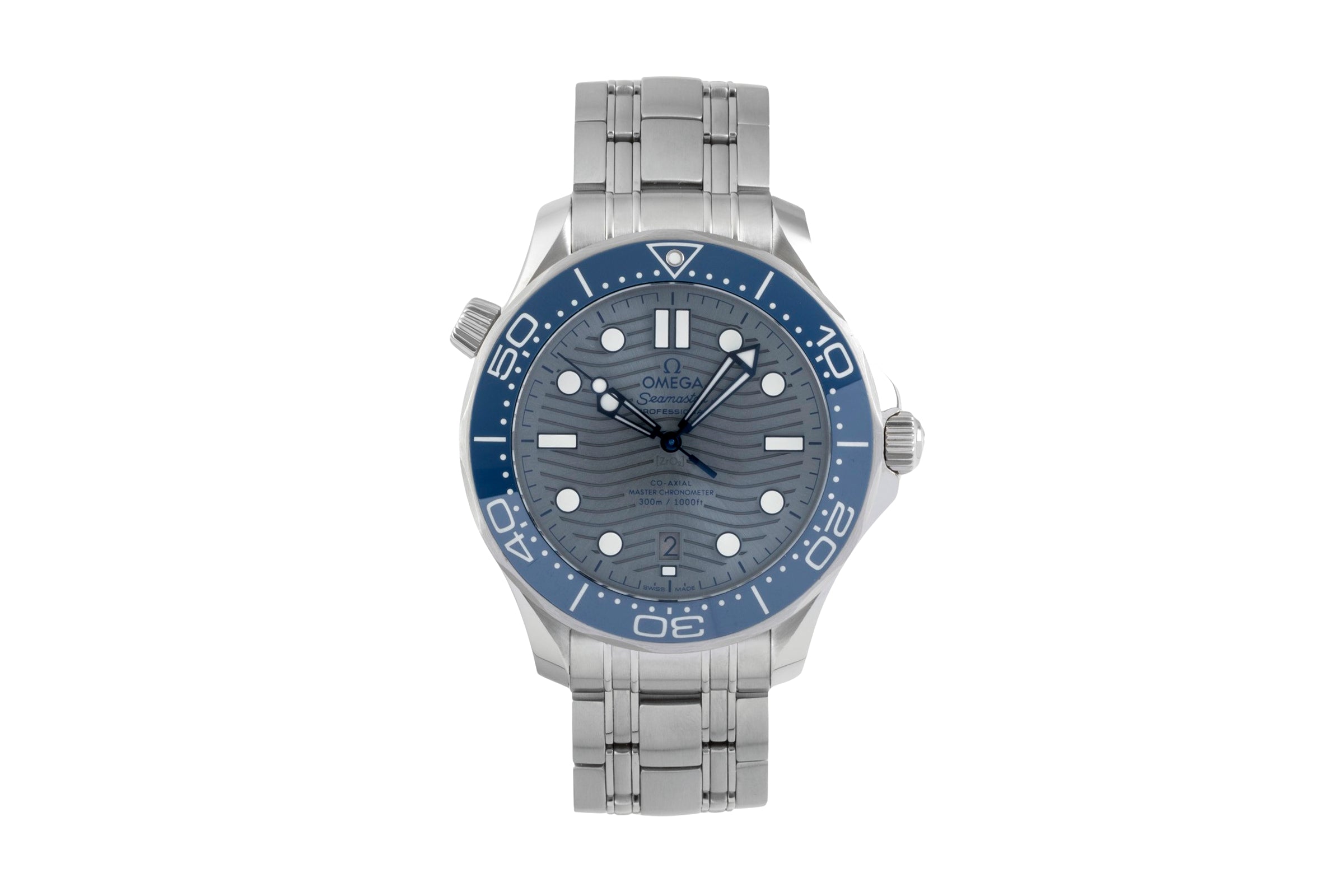 Omega Seamaster steel automatic men's watch 210.30.42.20.06.001 LP: 6500EUR  [2605005]