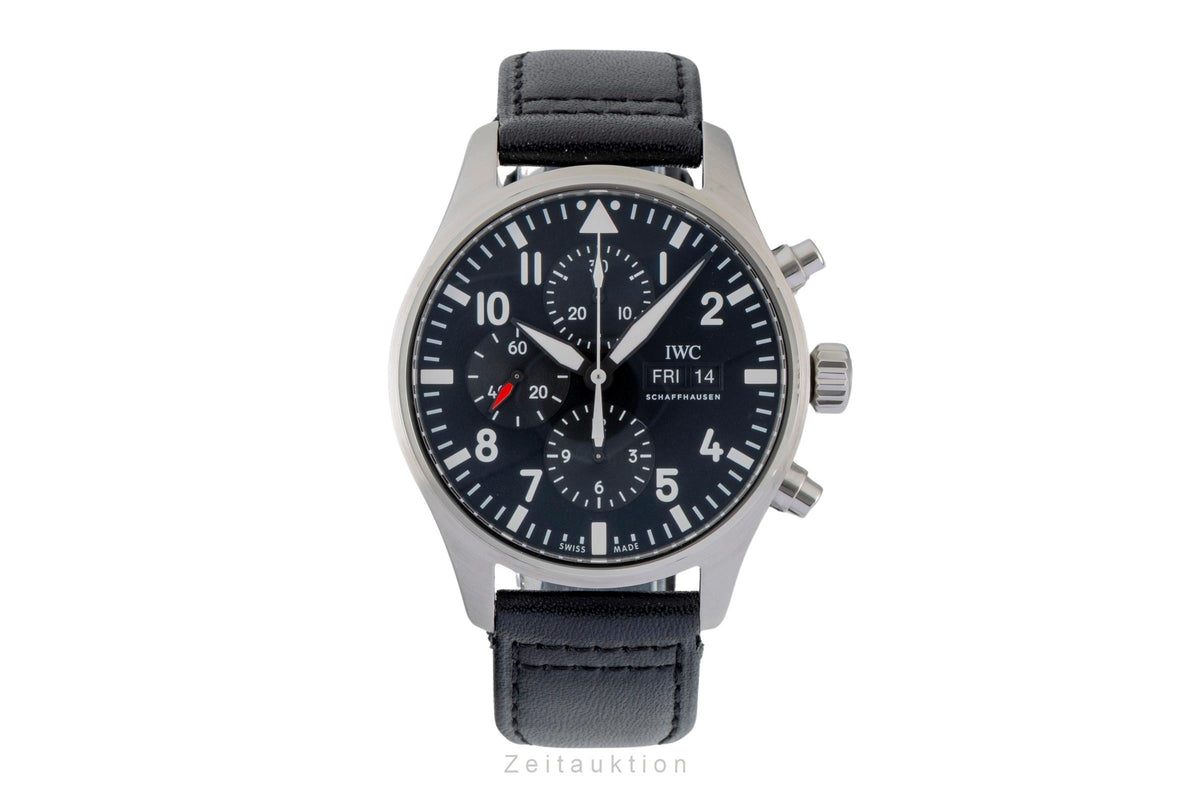 IWC Fliegerchronograph chronograph steel automatic men's watch IW377709  [2605006]