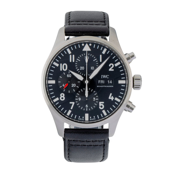 IWC Fliegerchronograph chronograph steel automatic men's watch IW377709  [2605006]