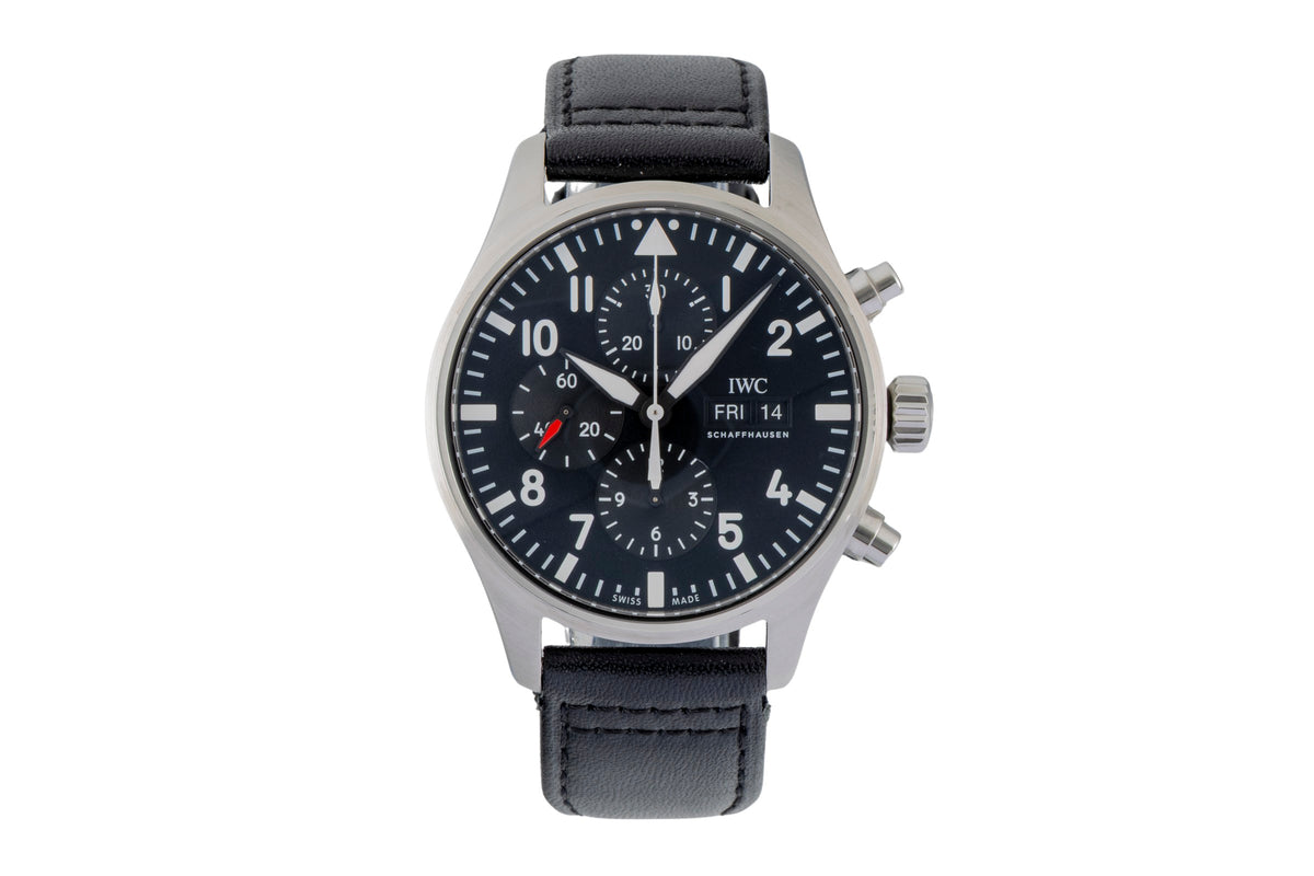 IWC Fliegerchronograph chronograph steel automatic men's watch IW377709  [2605006]