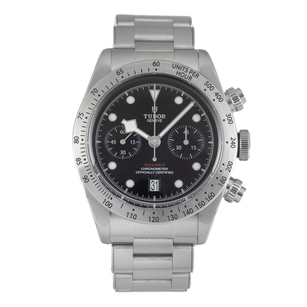 Tudor Black Bay chronographe acier automatique montre pour hommes 79350  [2605008]