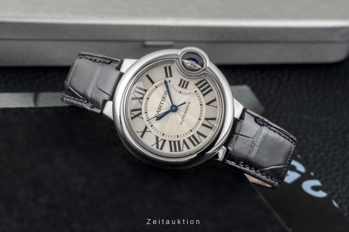 Cartier Ballon Bleu de Cartier steel automatic women's watch WSBB0030  [2605012]
