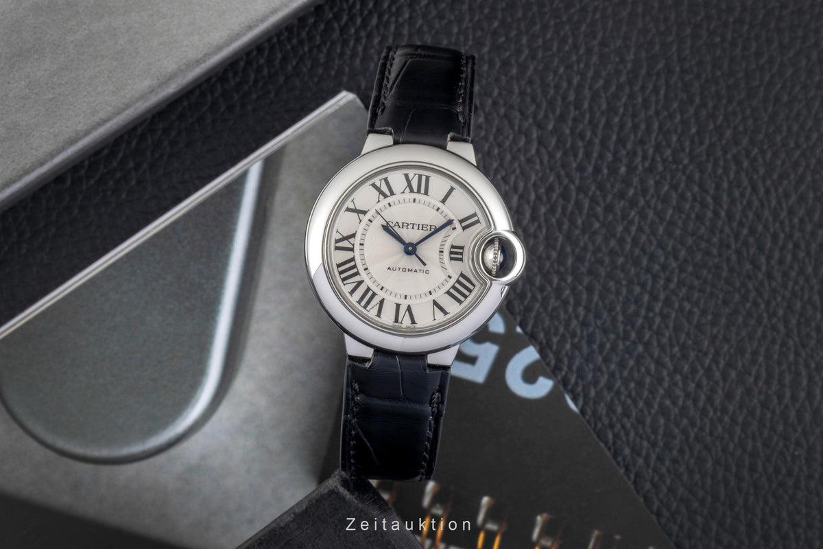 Cartier Ballon Bleu de Cartier steel automatic women's watch WSBB0030  [2605012]