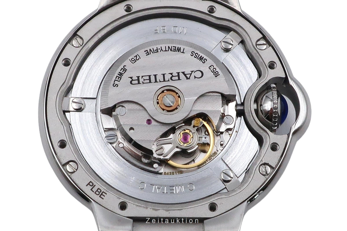 Cartier Ballon Bleu de Cartier steel automatic women's watch WSBB0030  [2605012]