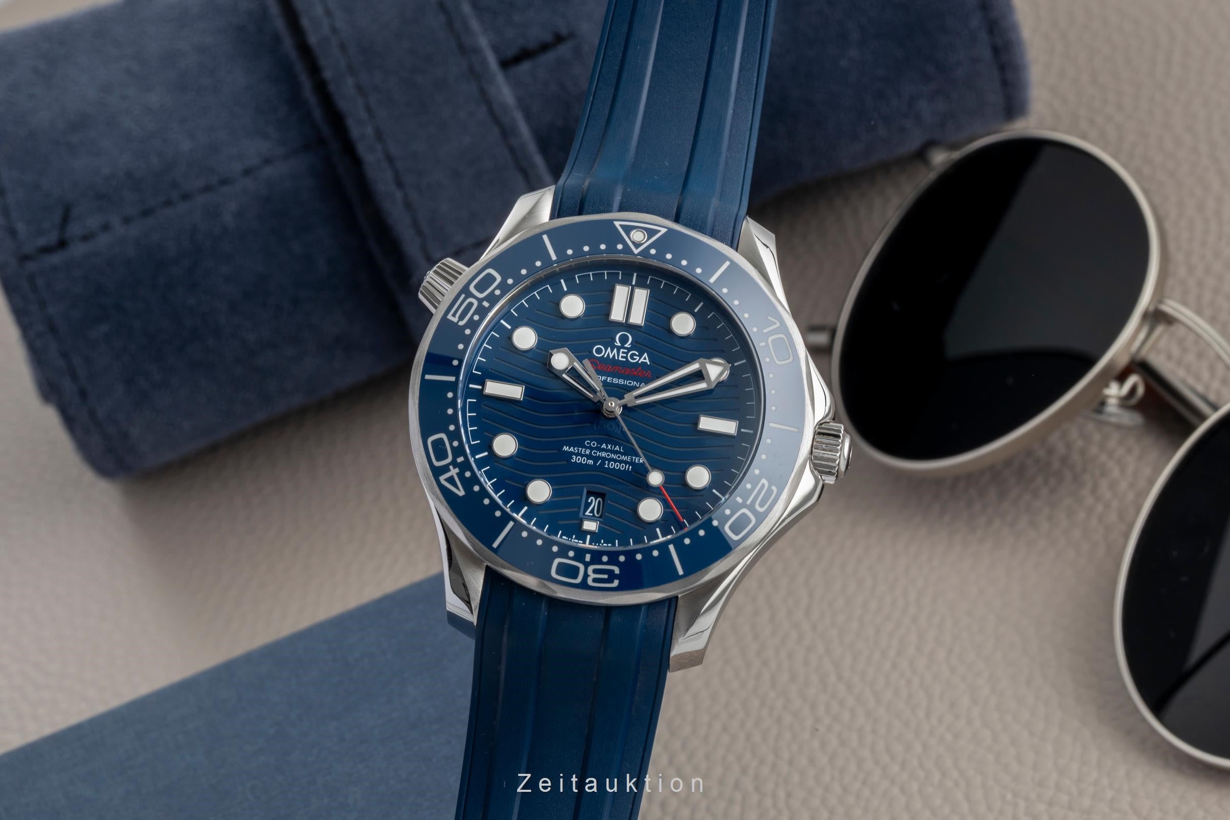 Omega Seamaster steel automatic men's watch 210.32.42.20.03.001 LP: 6100EUR  [2605015]