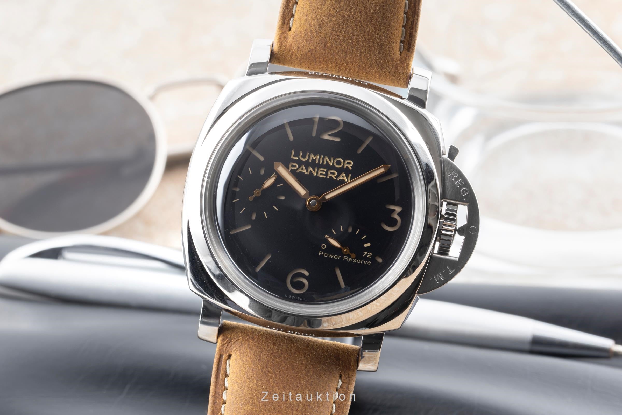 Panerai Luminor  acier à remontage manuel montre pour hommes PAM00423  [2605016]