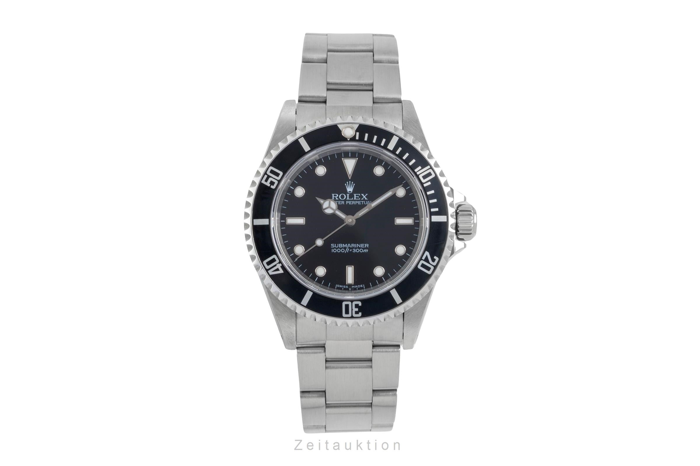 Rolex Submariner acero automático reloj para caballeros 14060M  [2605020]
