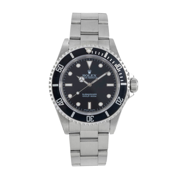 Rolex Submariner acero automático reloj para caballeros 14060M  [2605020]