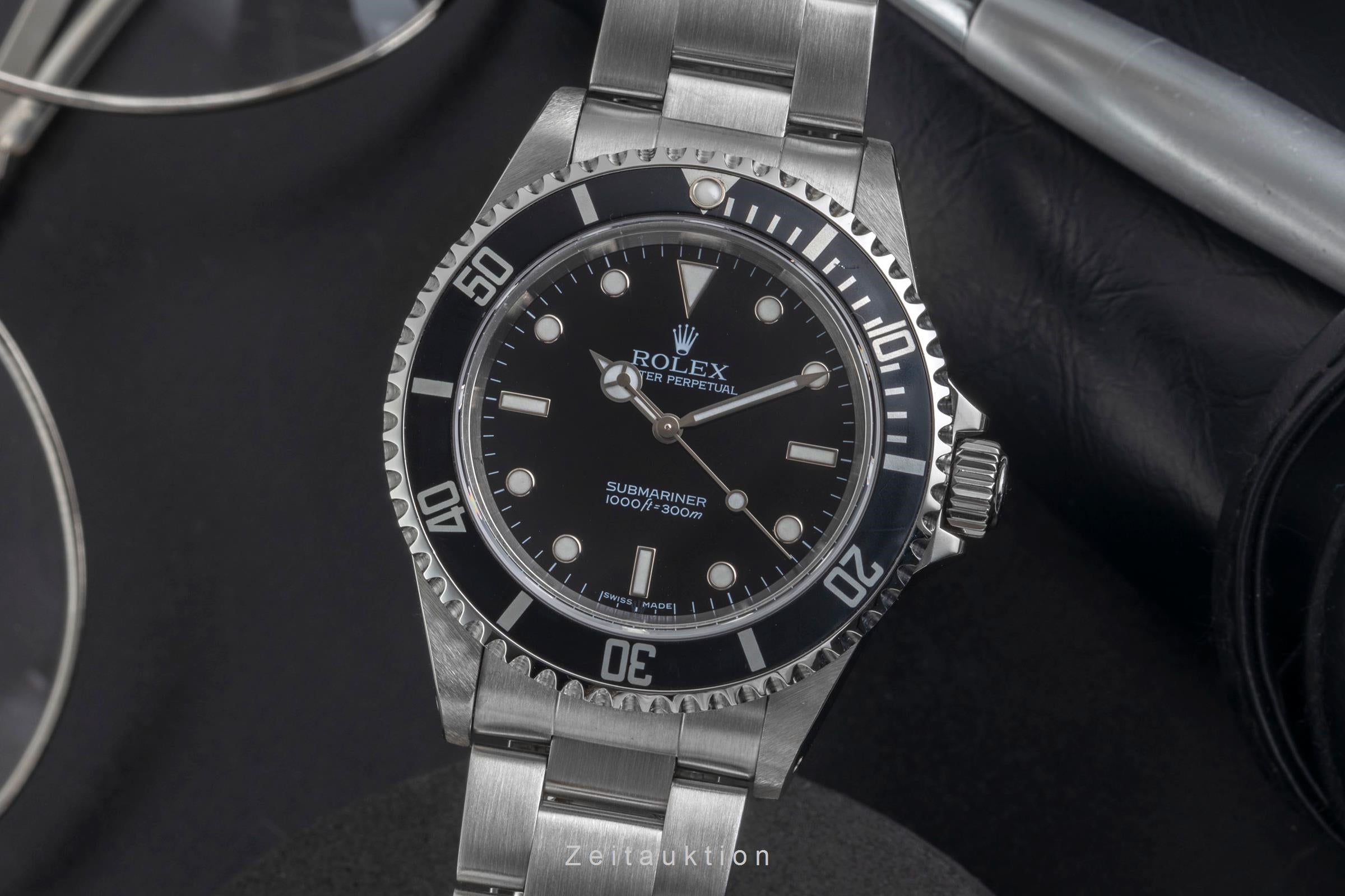 Rolex Submariner acero automático reloj para caballeros 14060M  [2605020]