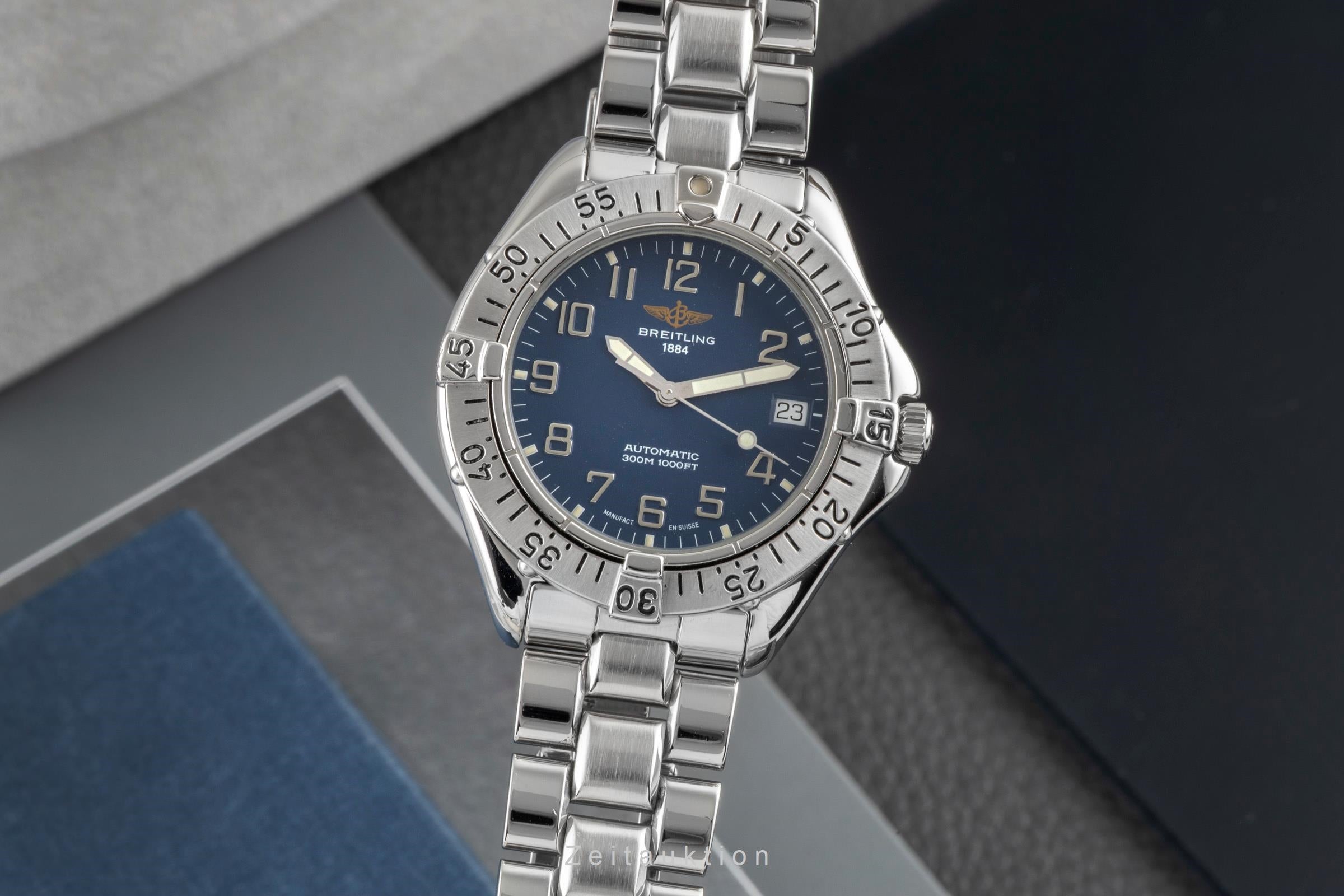 Breitling Colt acero automático reloj para caballeros A17035  [2605022]