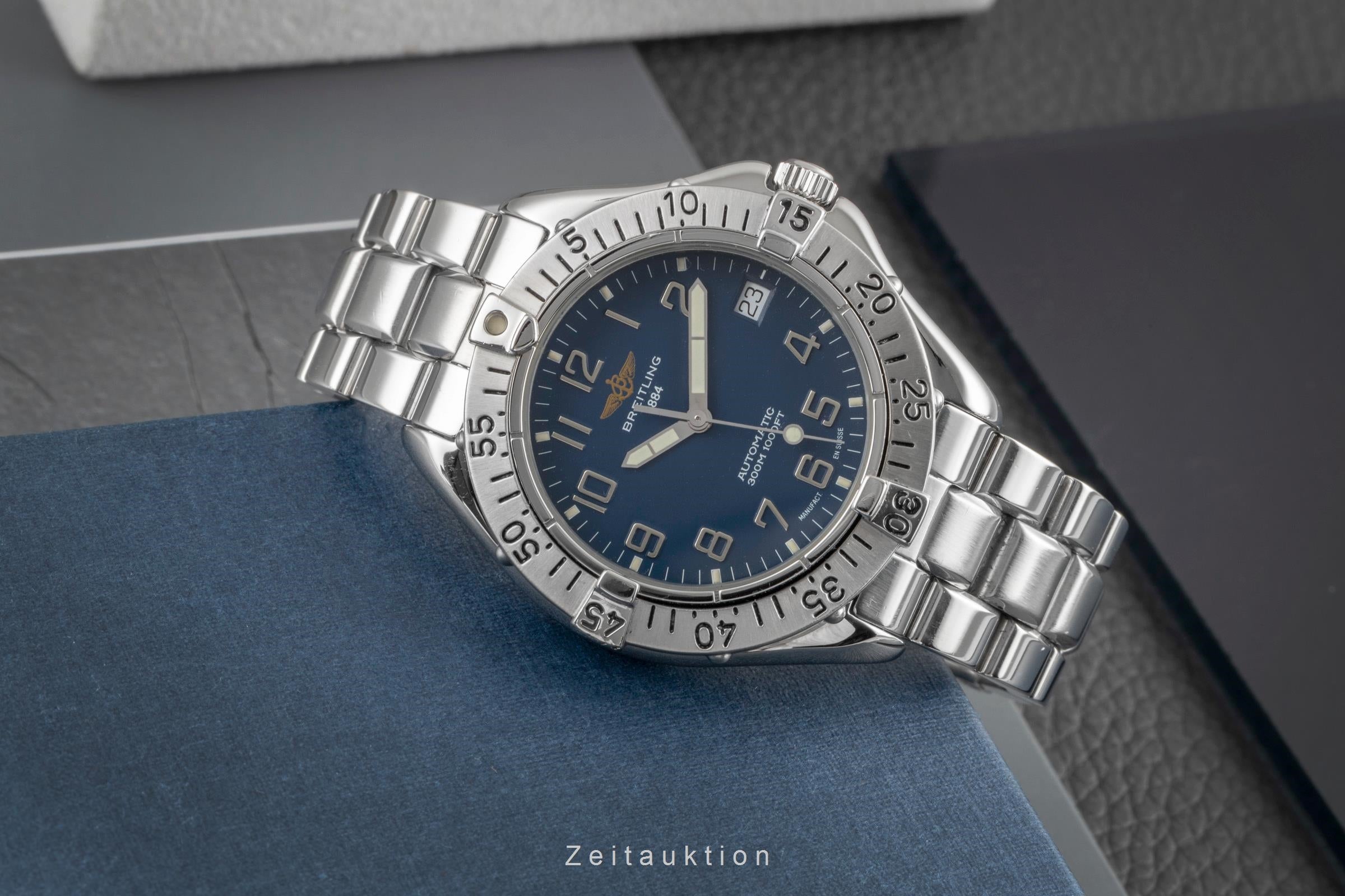 Breitling Colt acero automático reloj para caballeros A17035  [2605022]